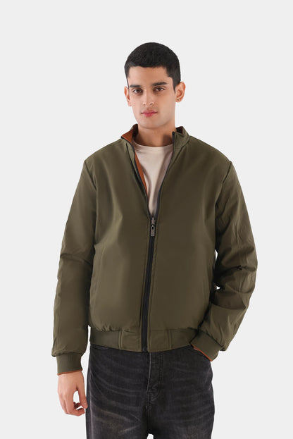 Double-Sided Bomber Jacket - Cougar Clothing