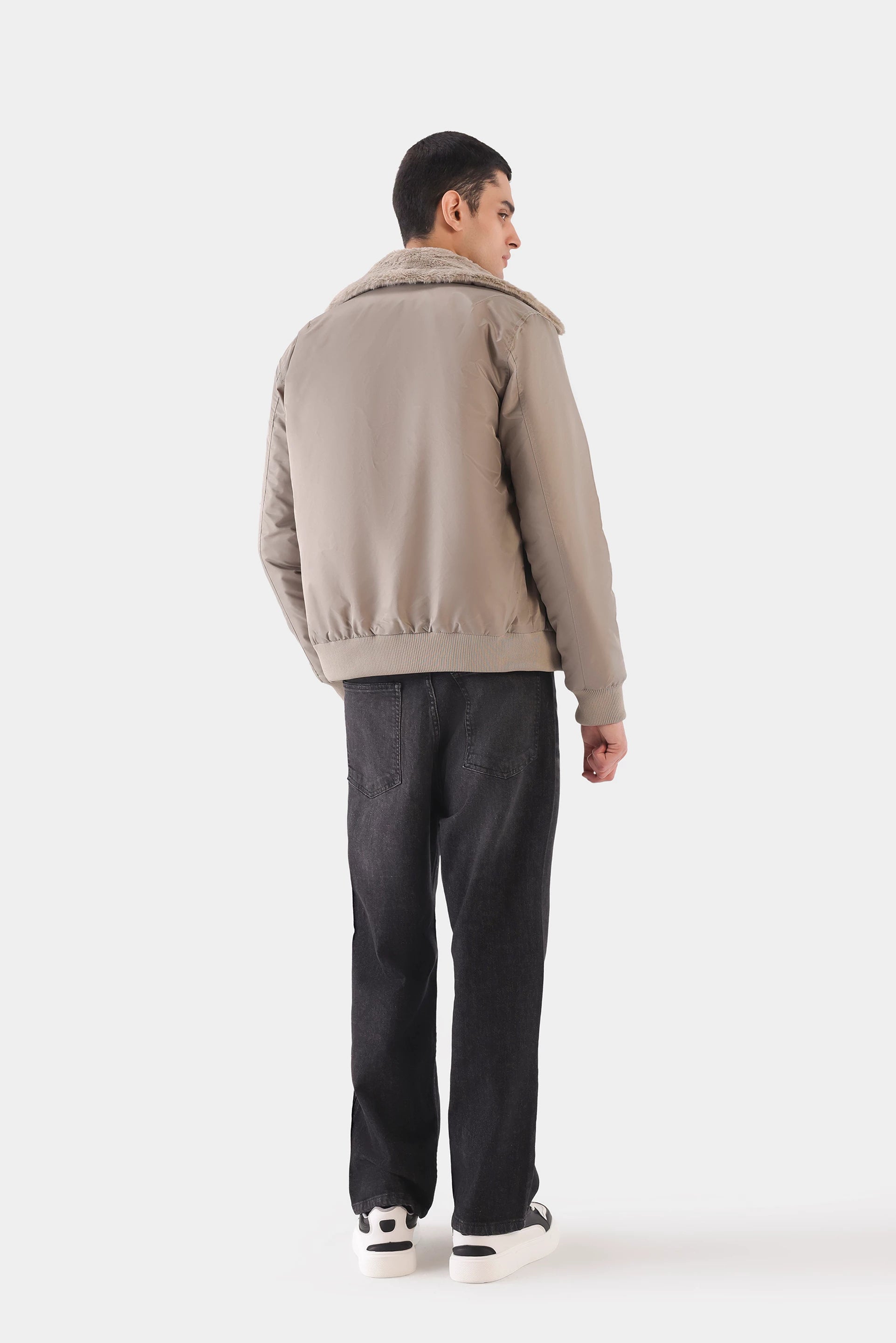 Turn-Down Collar Jacket - Cougar Clothing