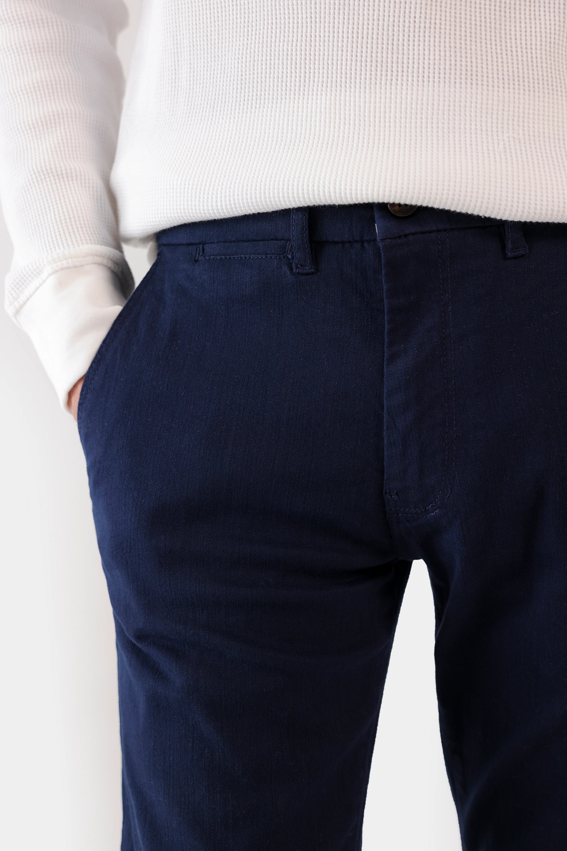 Slim Fit Twill Chino Pants - Cougar Clothing