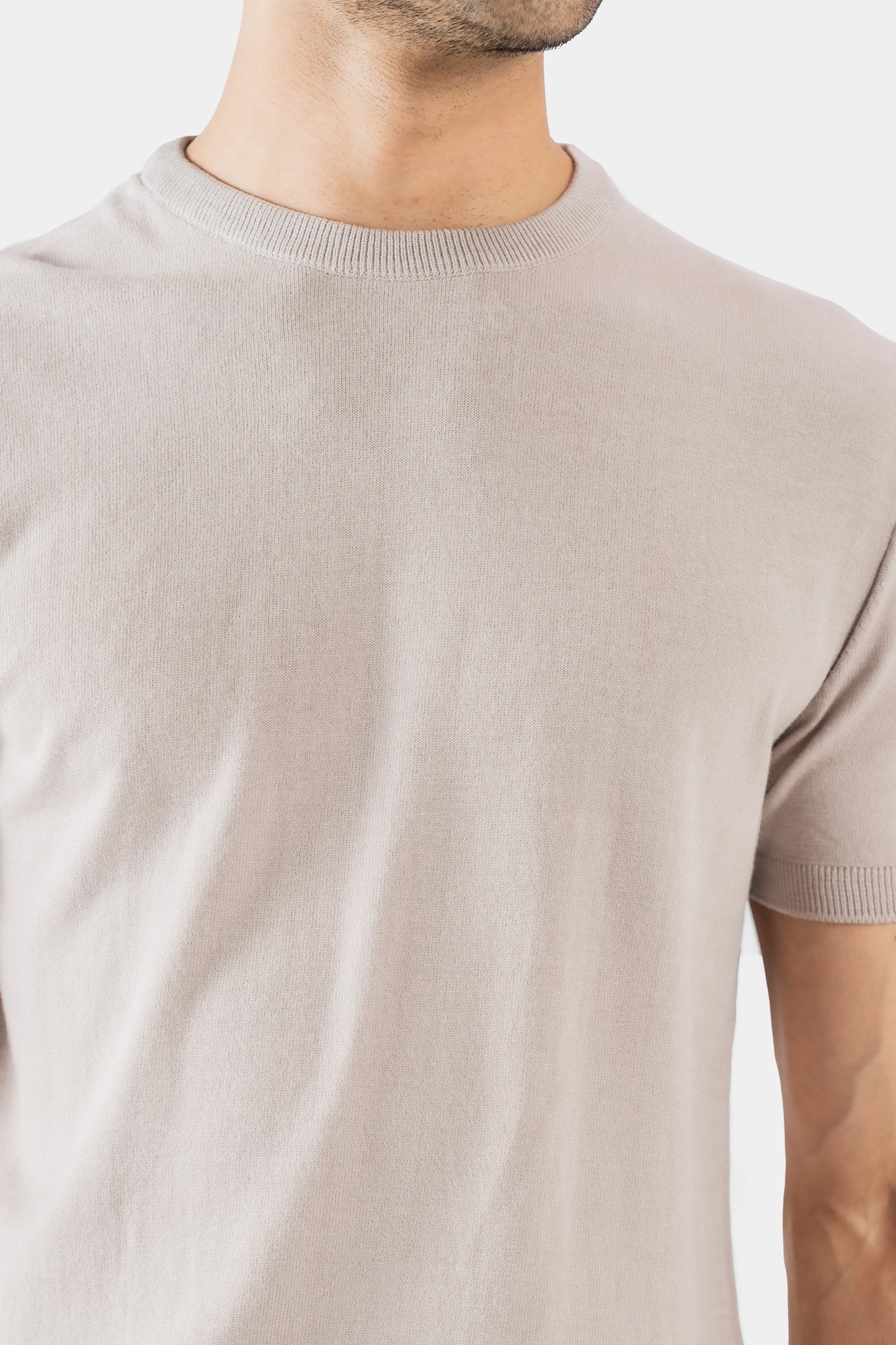 Fine-Knit T-Shirt - Cougar Clothing