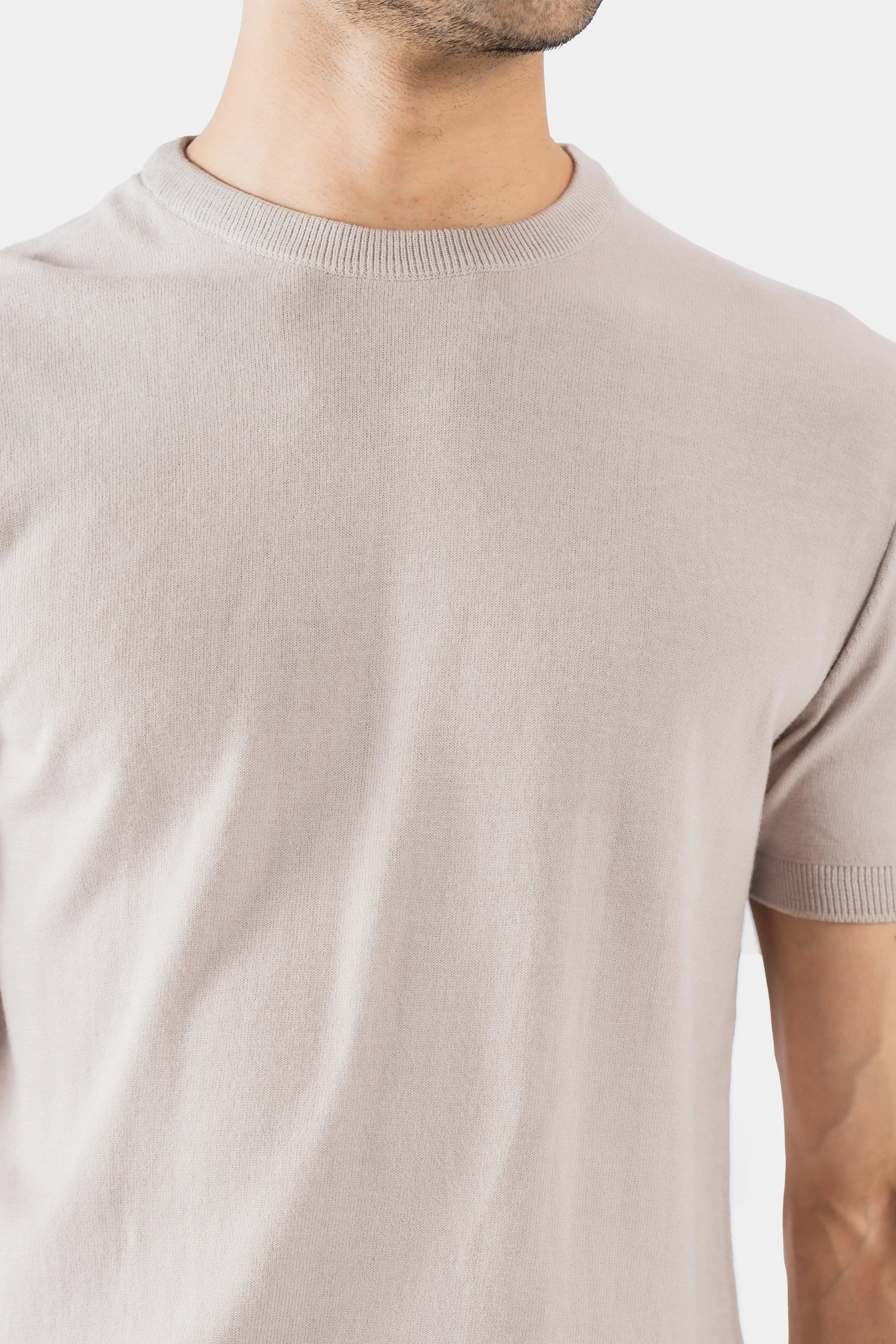 Fine-Knit T-Shirt - Cougar Clothing