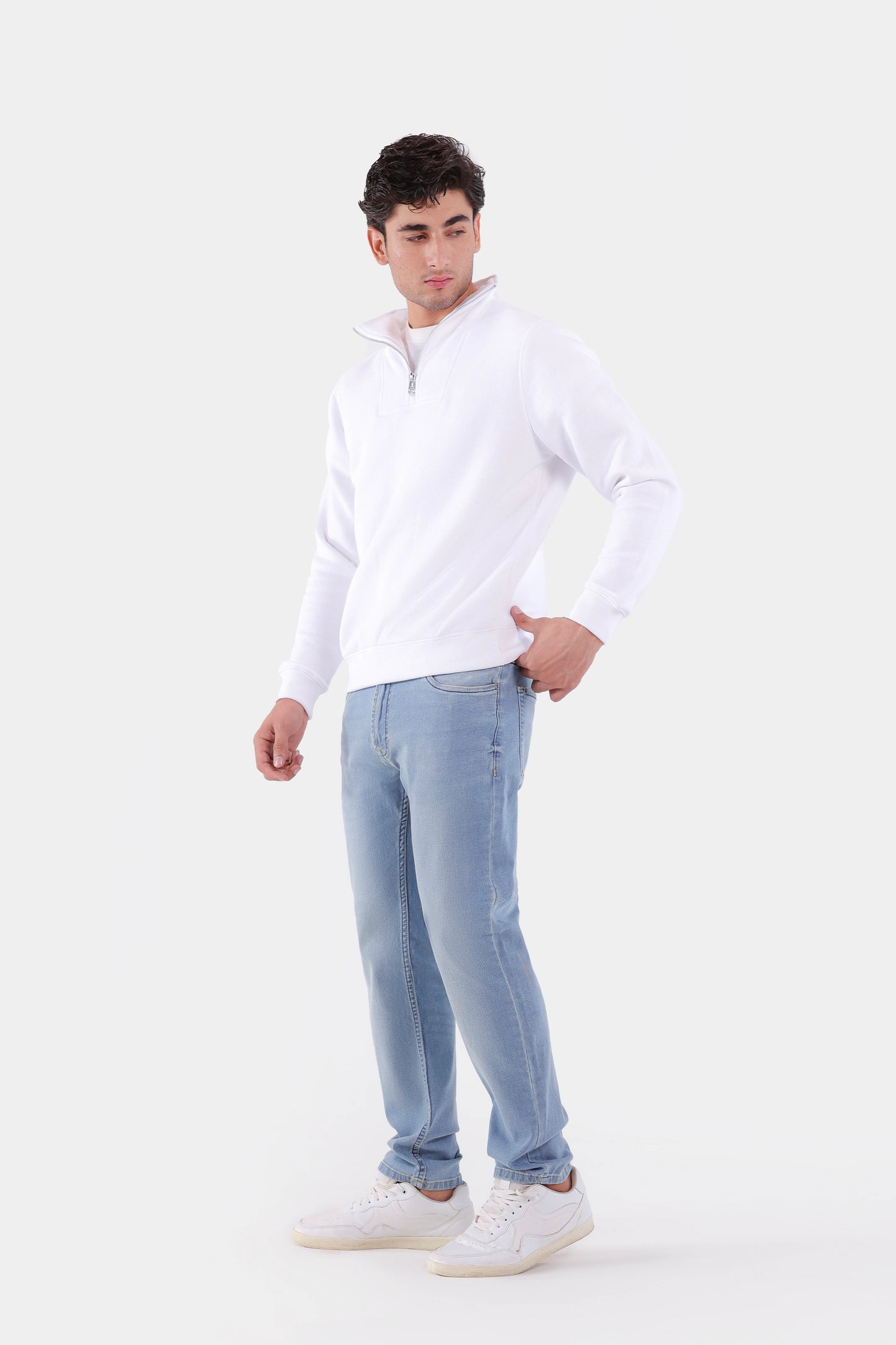 Quarter Zip Sweatshirt - Cougar Clothing