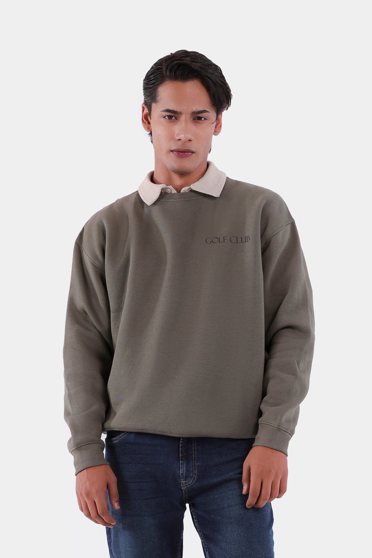 Golf Club Oversized Sweatshirt - Cougar Clothing