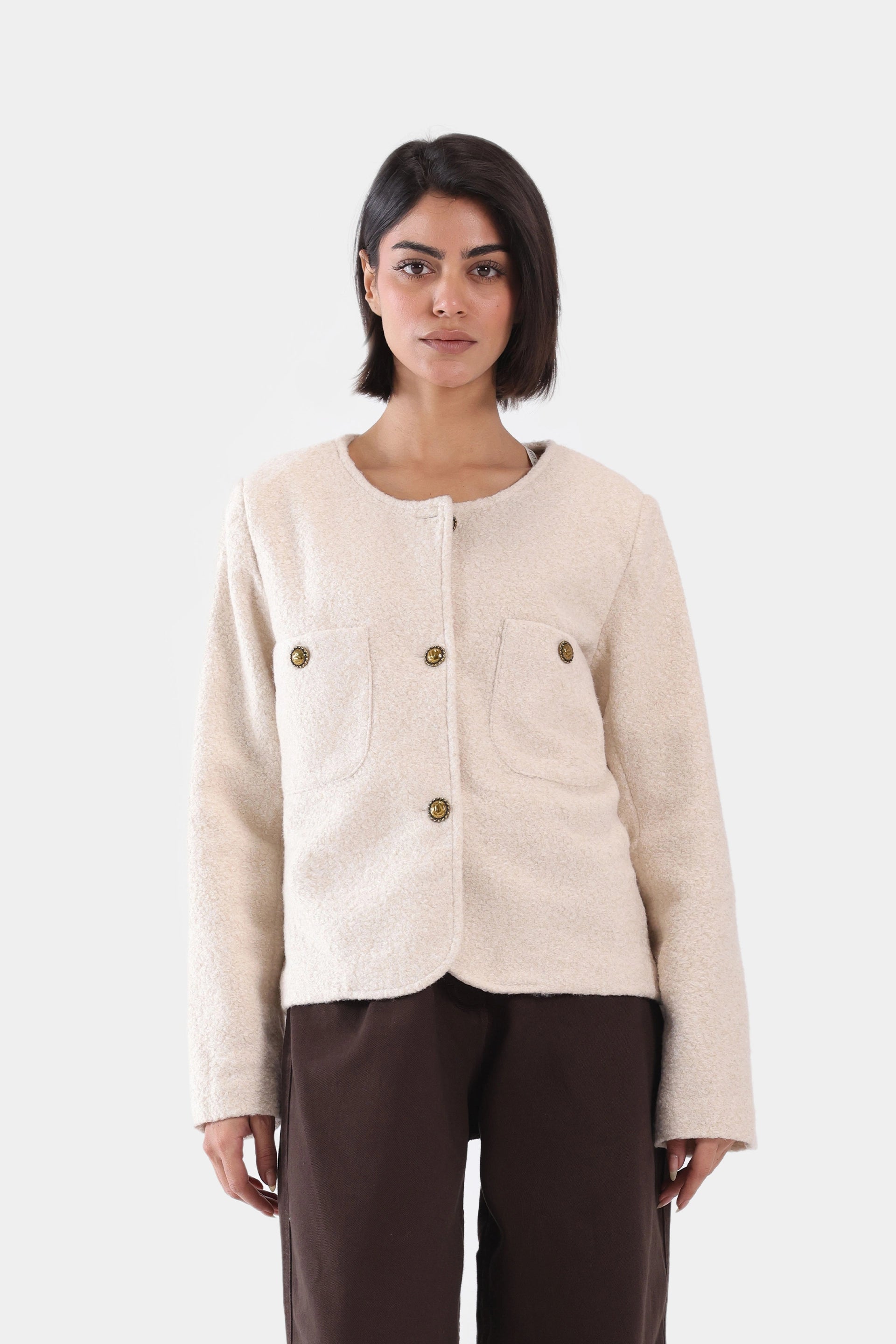 Plush Tweed Jacket - Cougar Clothing