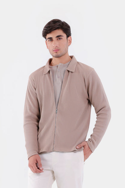 Waffle Knit Jacket - Cougar Clothing