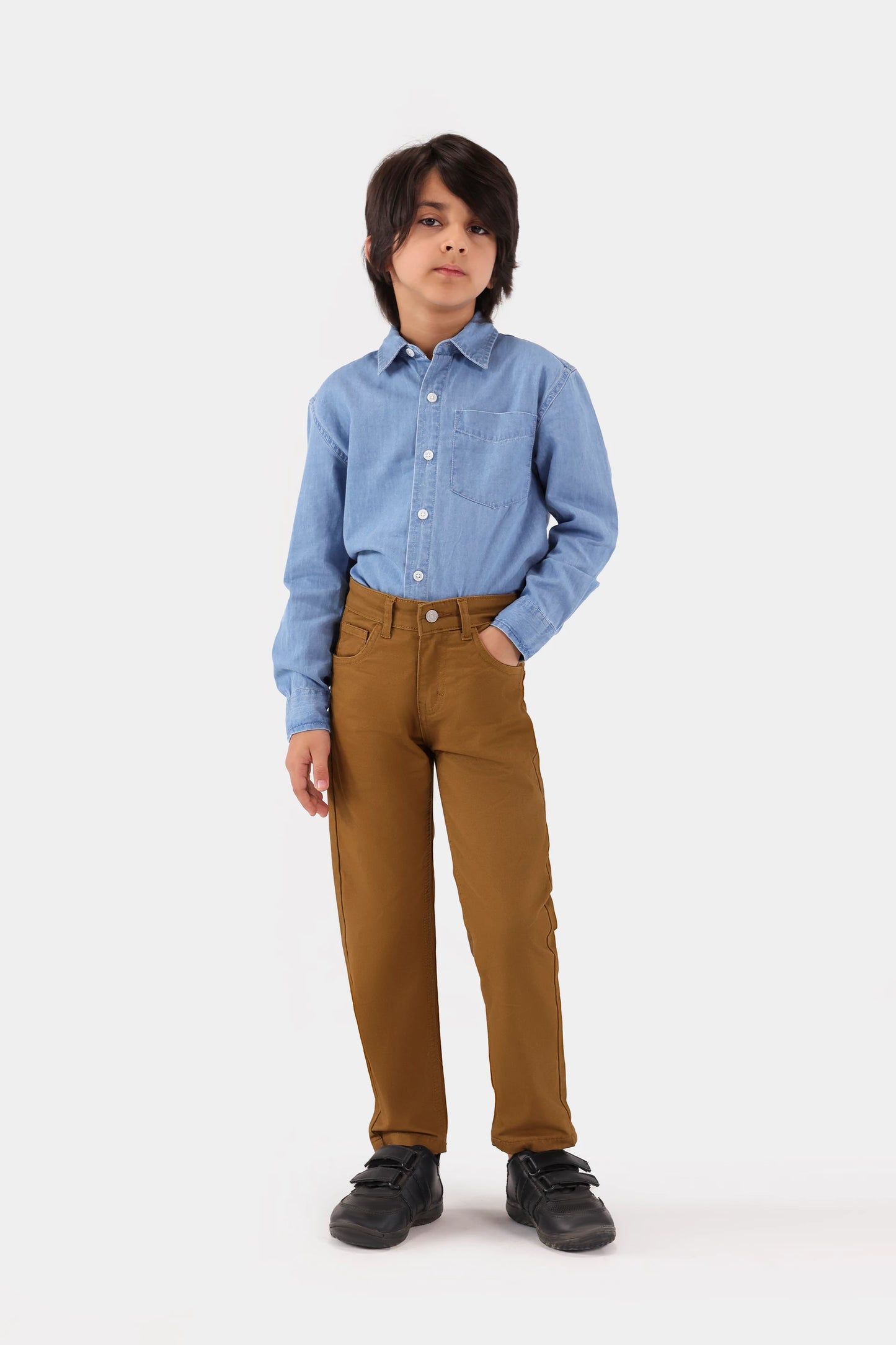 Slim Fit 5 Pocket Pants - Cougar Clothing