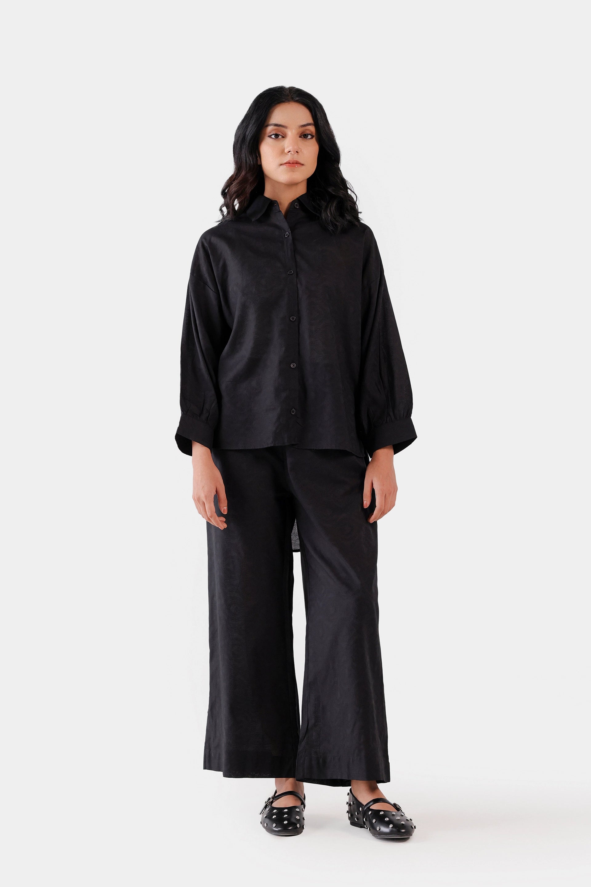 Self Jacquard Trousers - Cougar Clothing