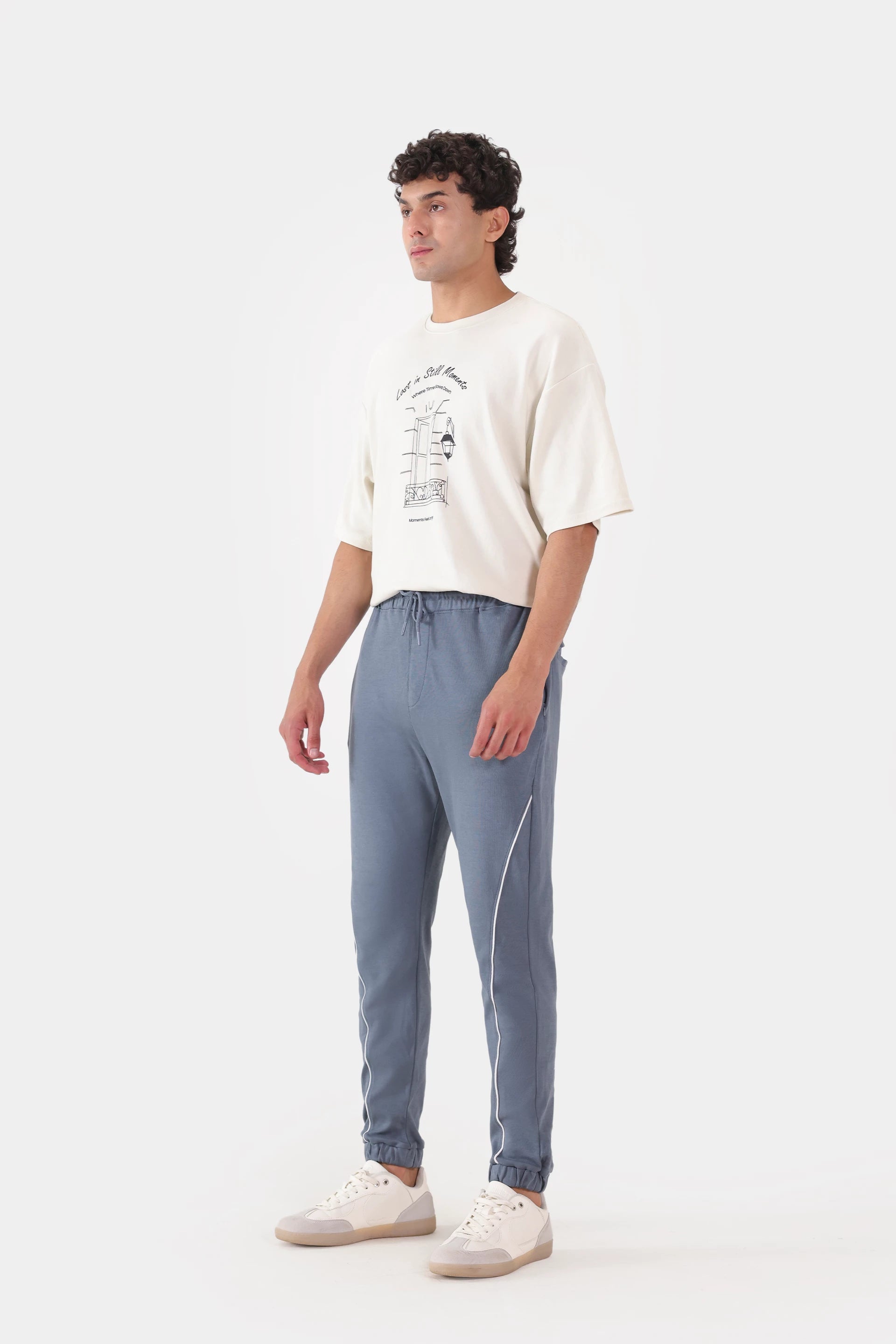 Trousers With Piping Details - Cougar Clothing