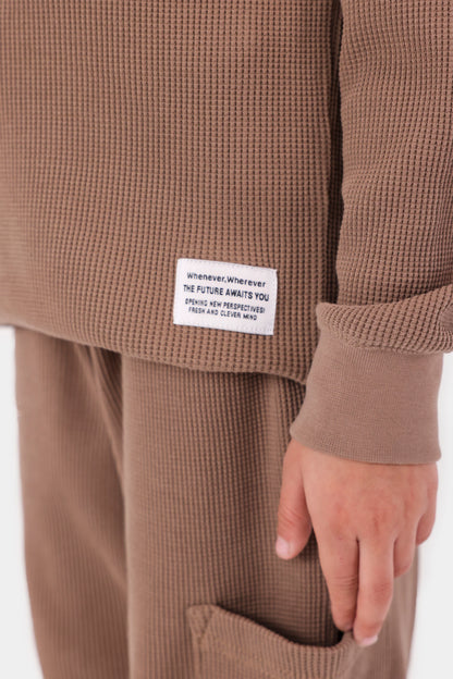 Waffle Knit Trousers - Cougar Clothing