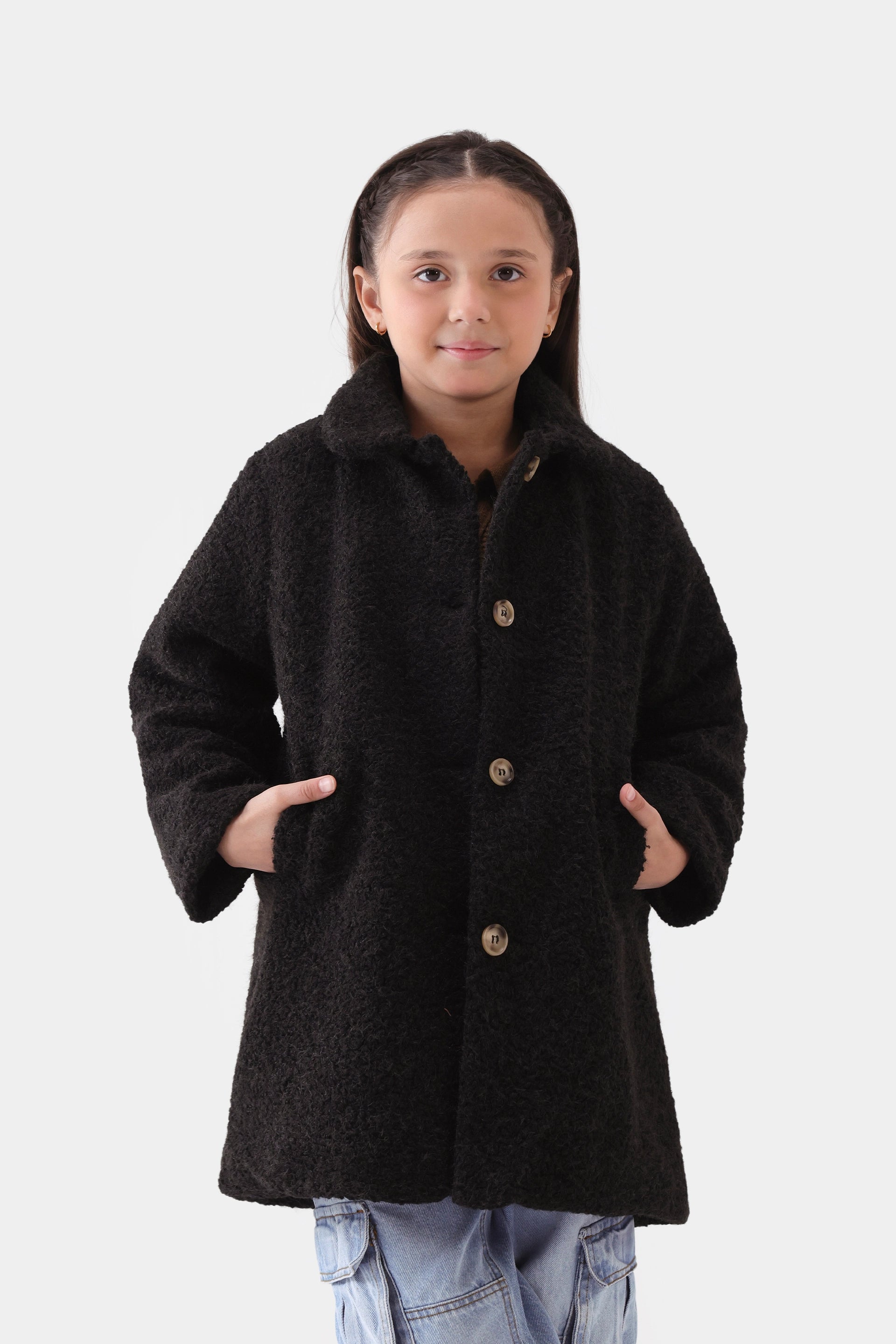 Textured Coat - Cougar Clothing