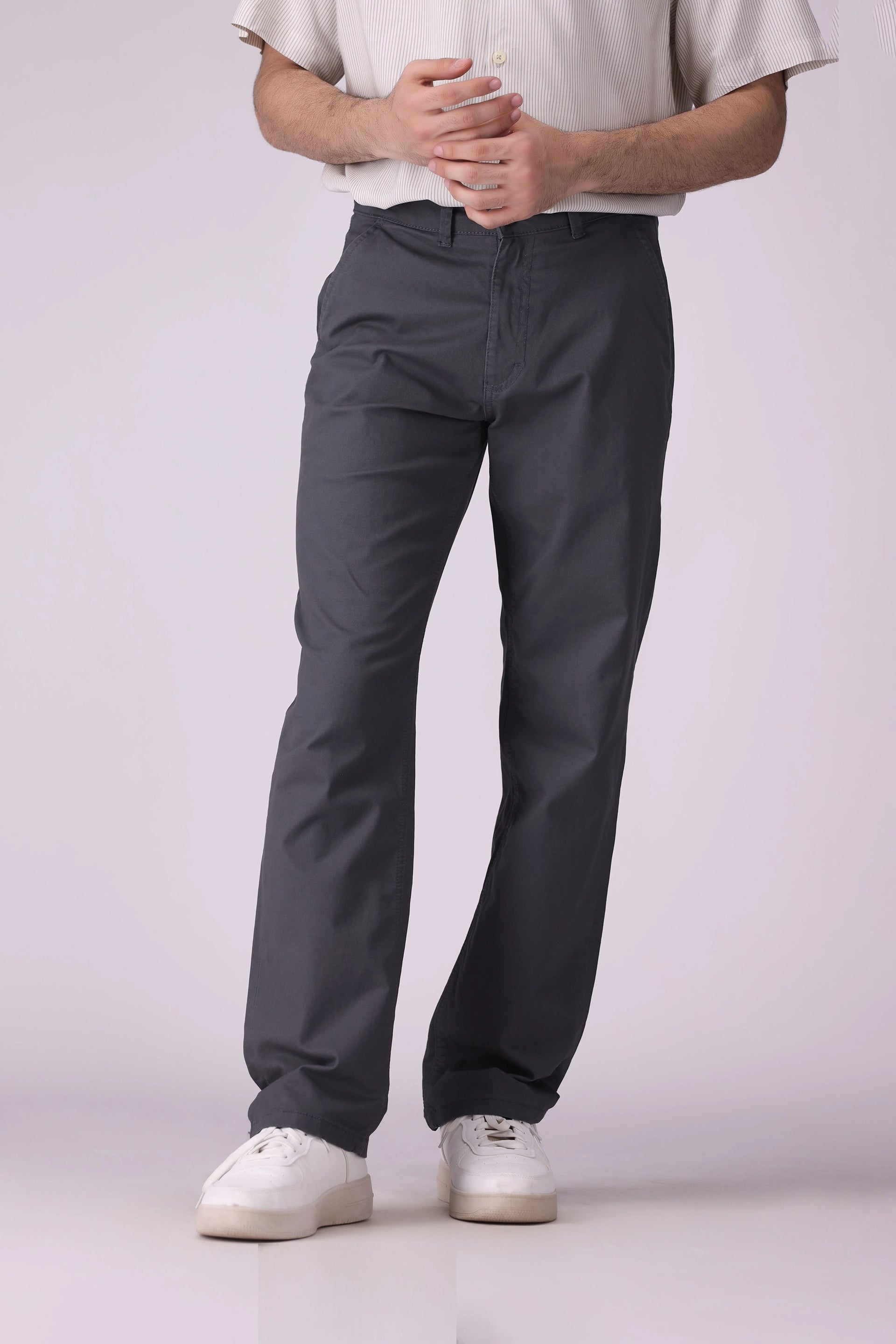 Relaxed Fit Chino Pants - Cougar Clothing