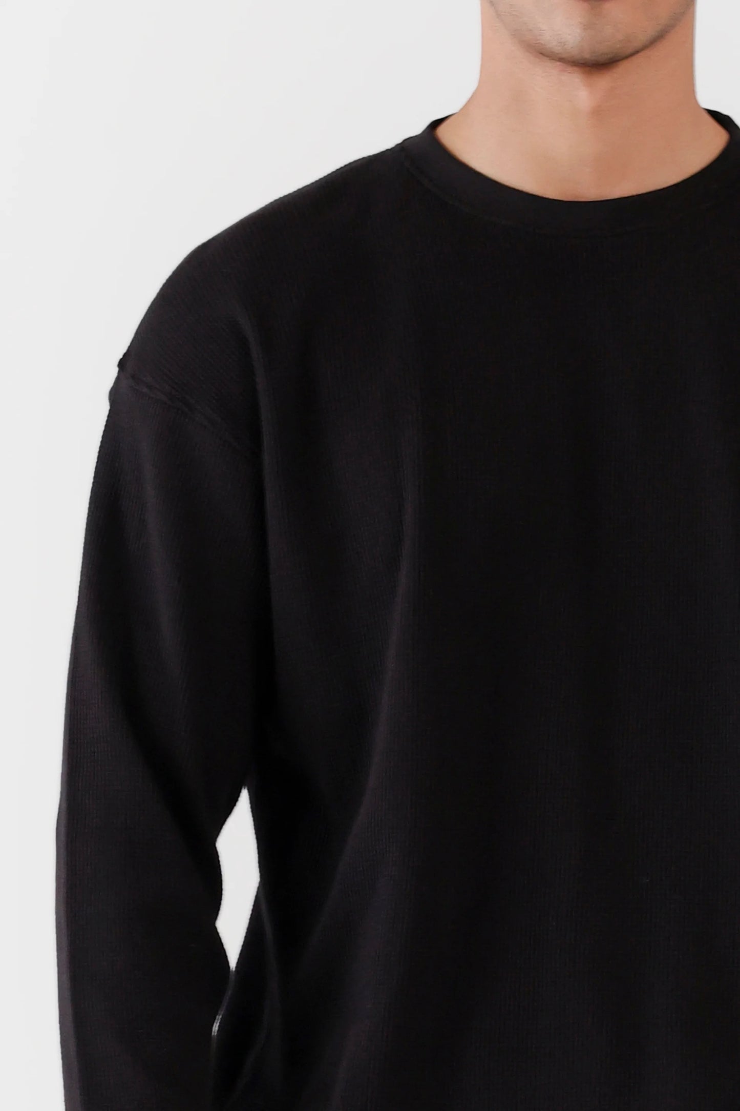 Waffle Knit T-Shirt - Cougar Clothing