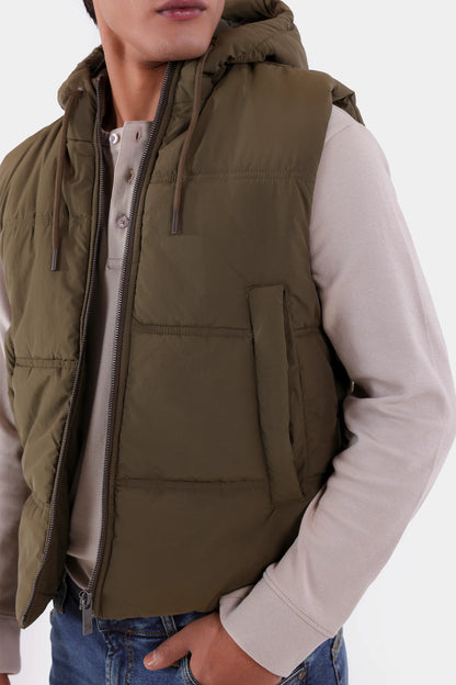 Hooded Gilet Jacket - Cougar Clothing