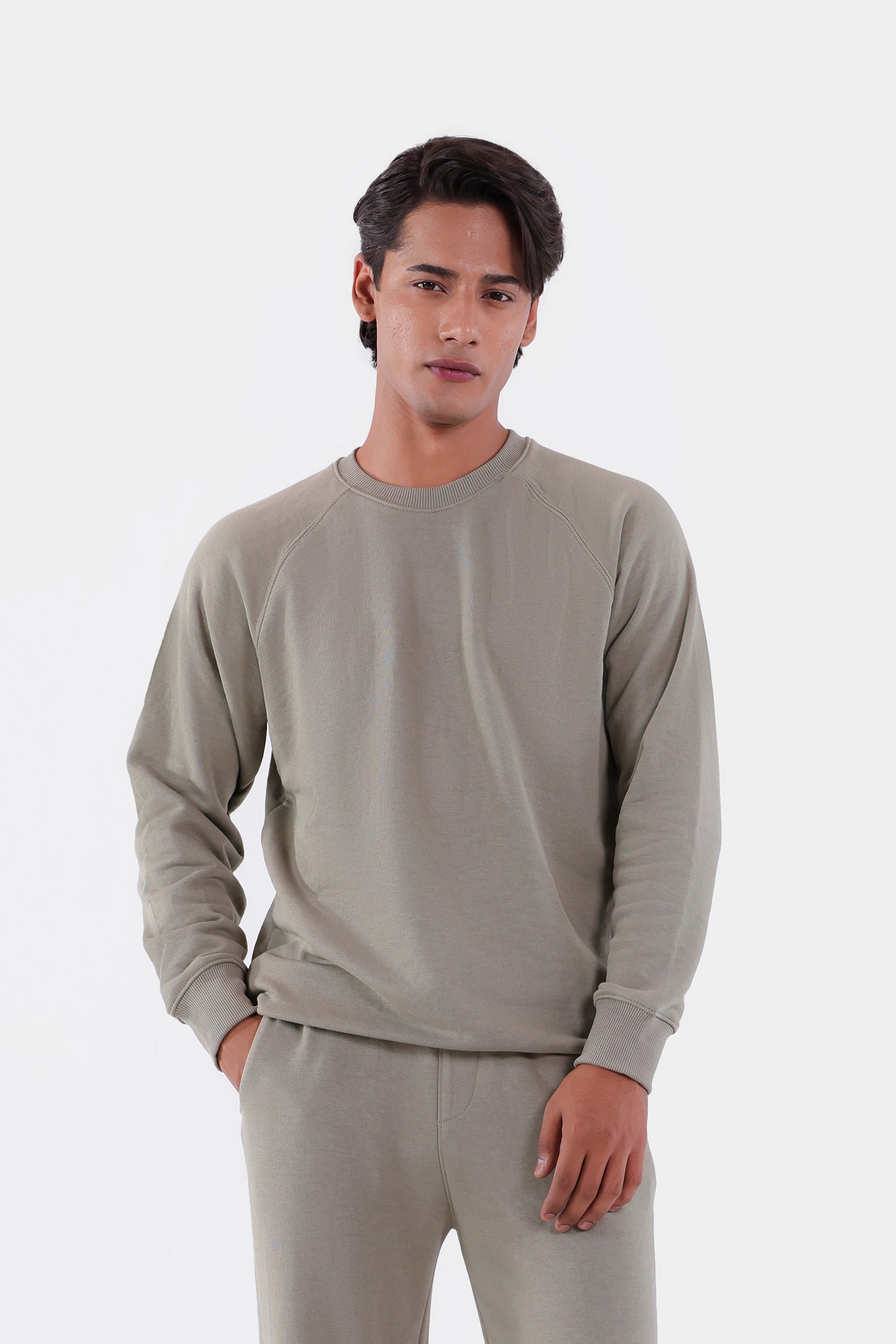 Raglan Terry Sweatshirt - Cougar Clothing