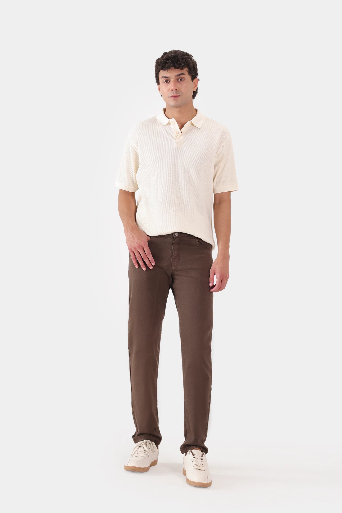 Slim Fit 5-Pocket Pants - Cougar Clothing