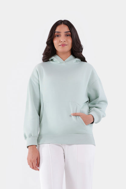 Back Printed Fleece Hoodie - Cougar Clothing