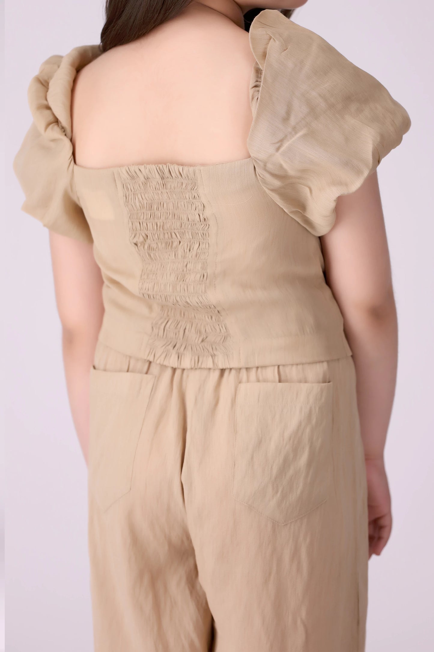 Button-Front Cropped Top - Cougar Clothing