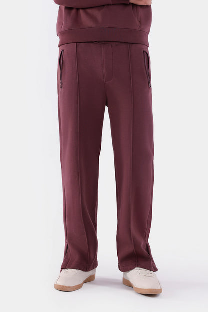 Pleated Trousers With Zipper Pockets - Cougar Clothing