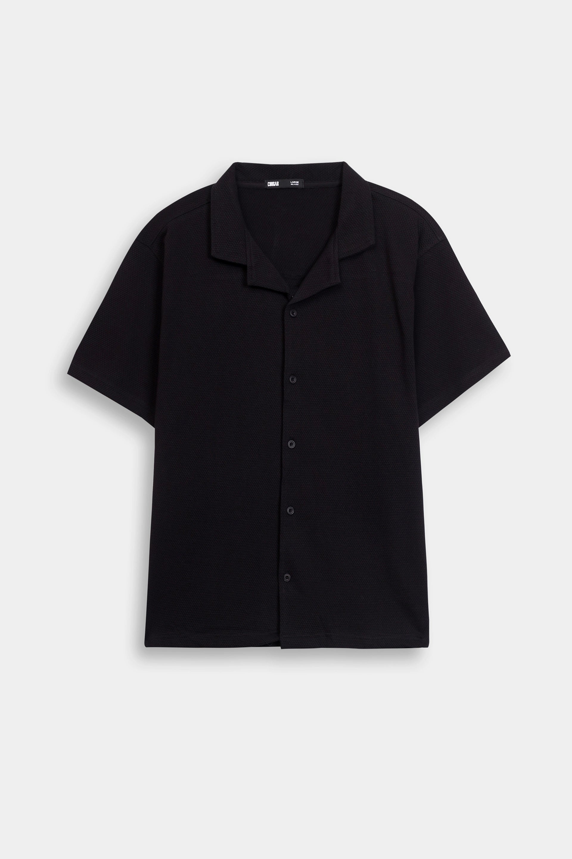 Relaxed Textured Shirt - Cougar Clothing