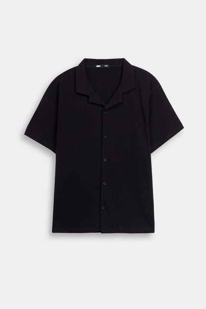 Relaxed Textured Shirt - Cougar Clothing