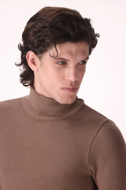 Extra Fine Roll Neck Sweater - Cougar Clothing