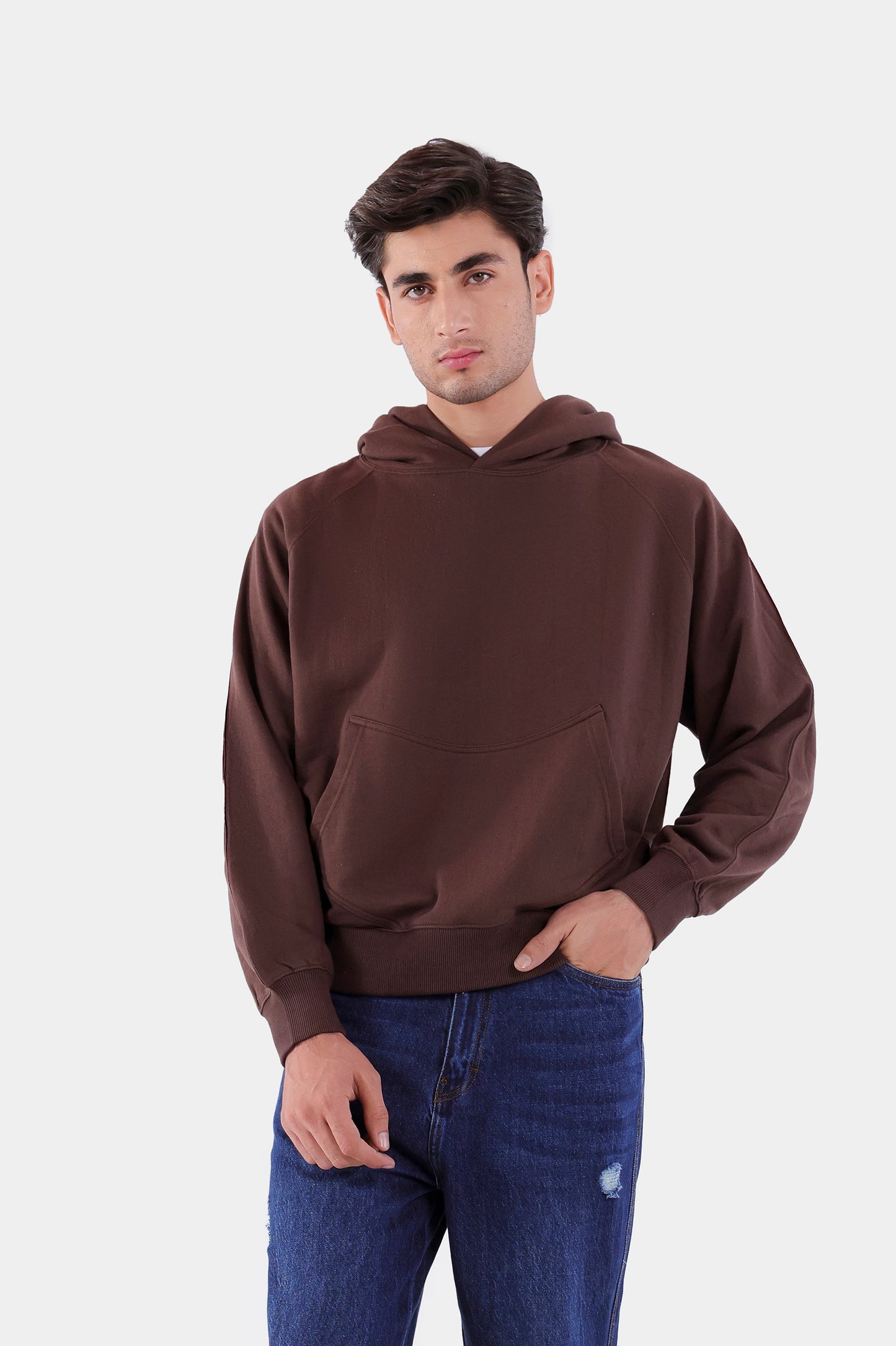 Basic Raglan Hoodie - Cougar Clothing