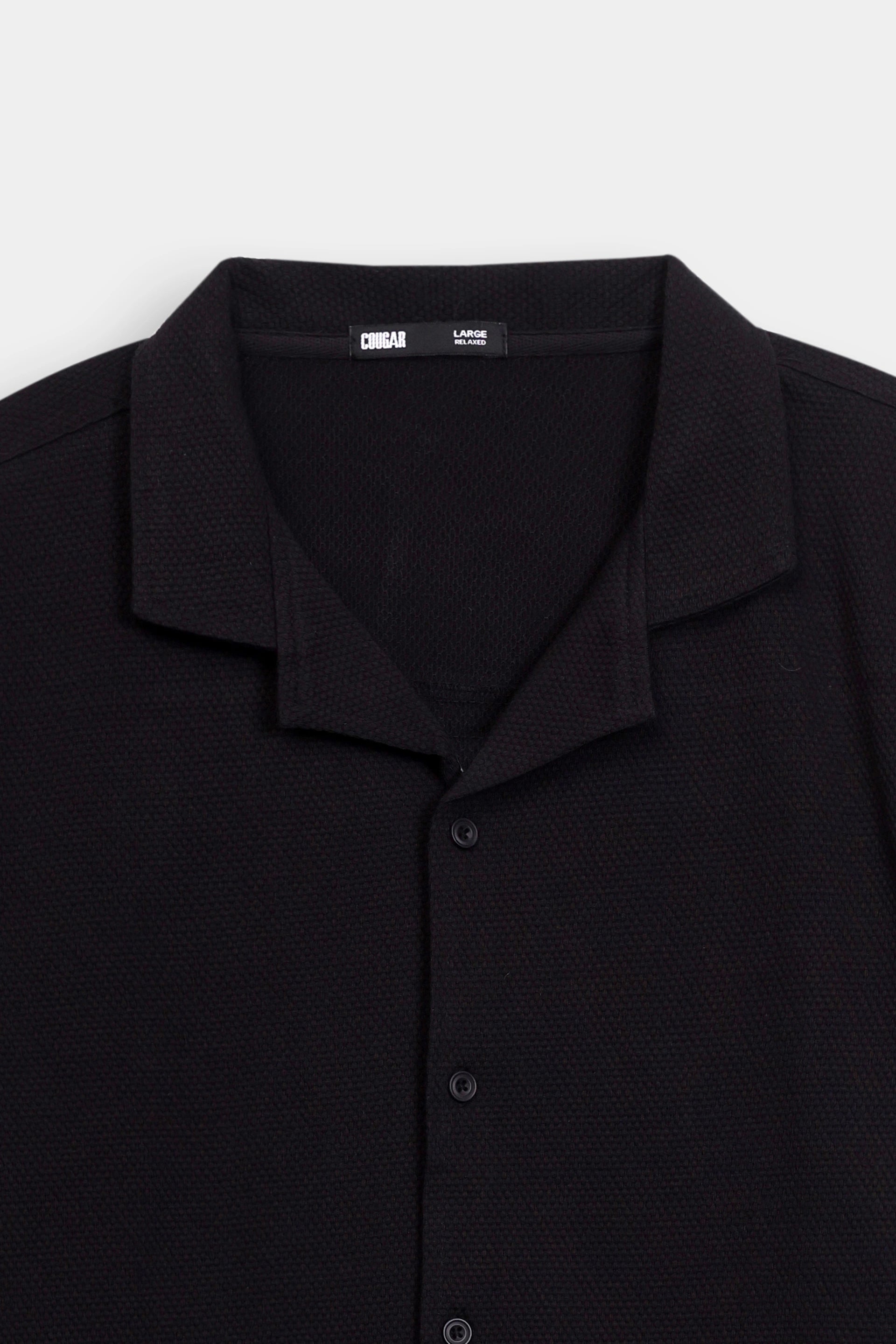 Relaxed Textured Shirt - Cougar Clothing