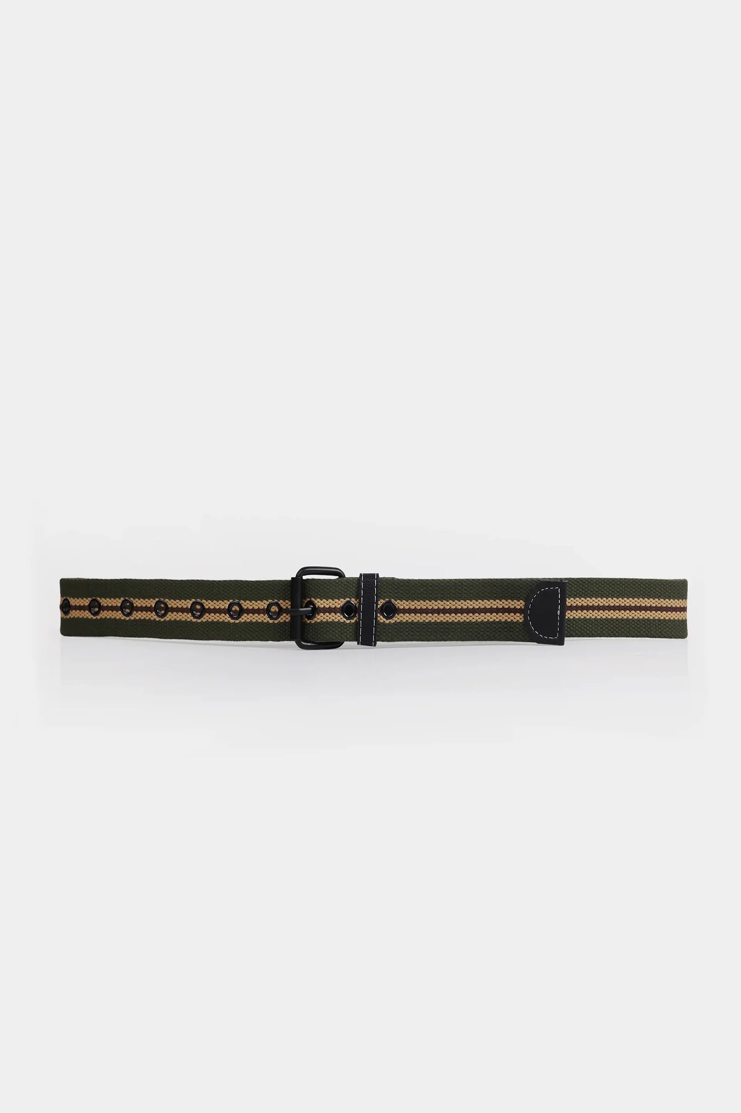 Double Striped Webbing Belt - Cougar Clothing