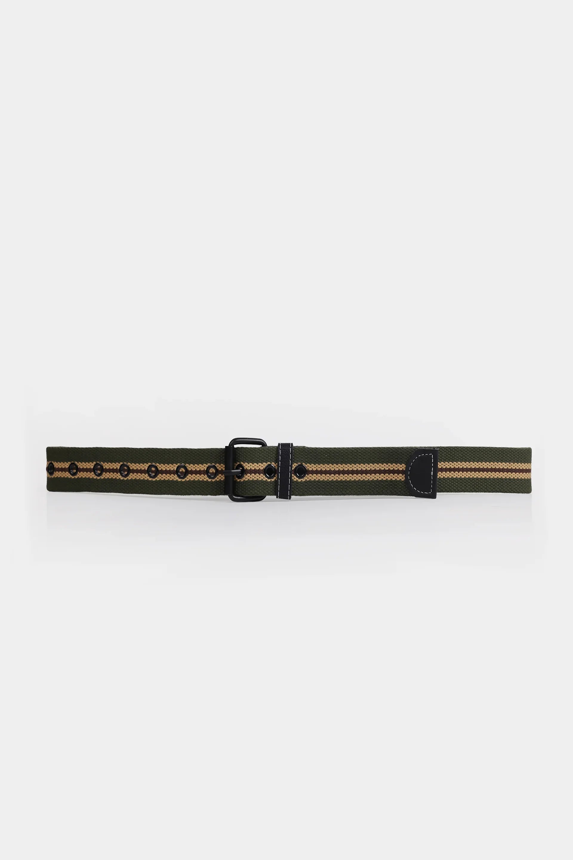 Double Striped Webbing Belt - Cougar Clothing