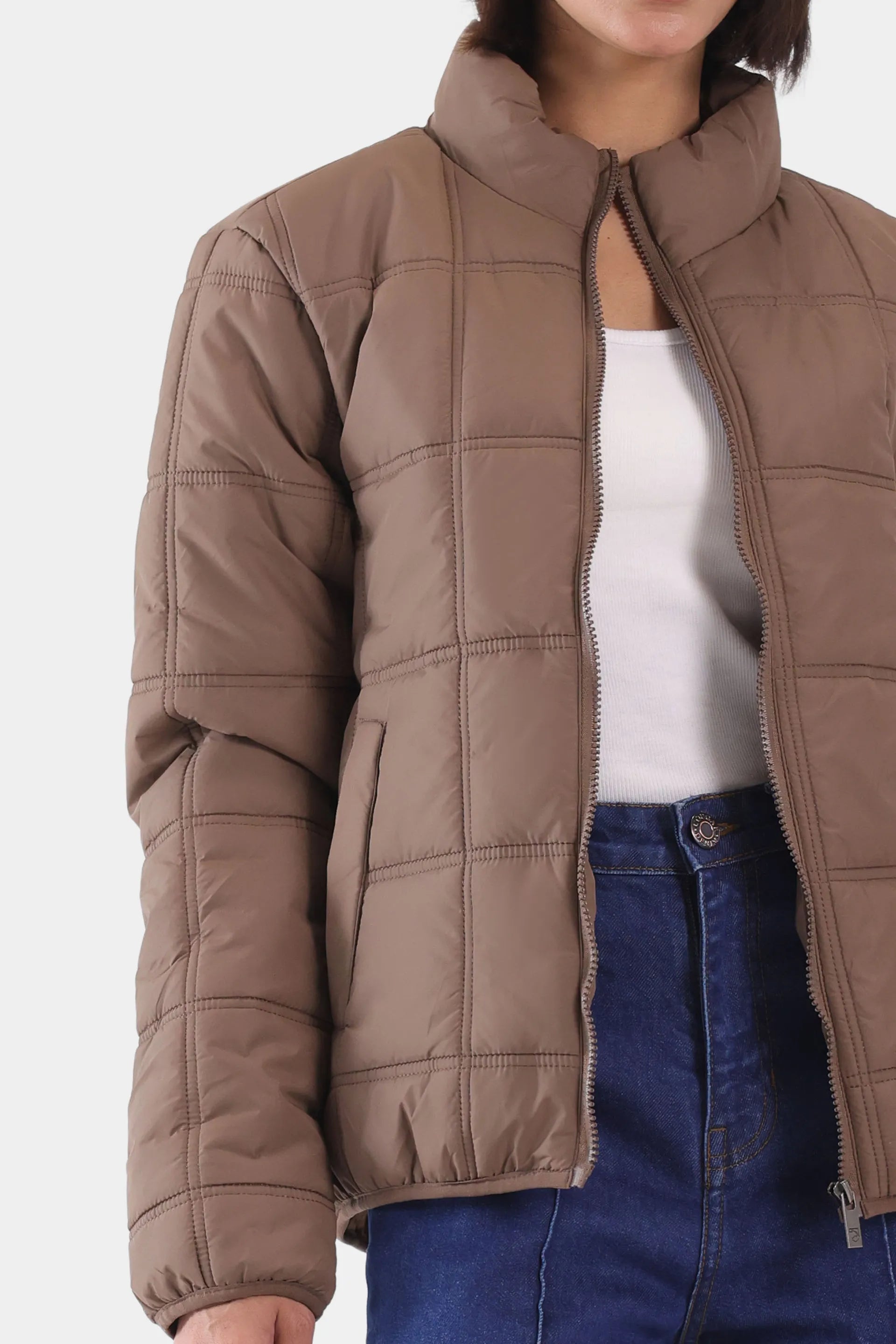Box Quilted Jacket - Cougar Clothing