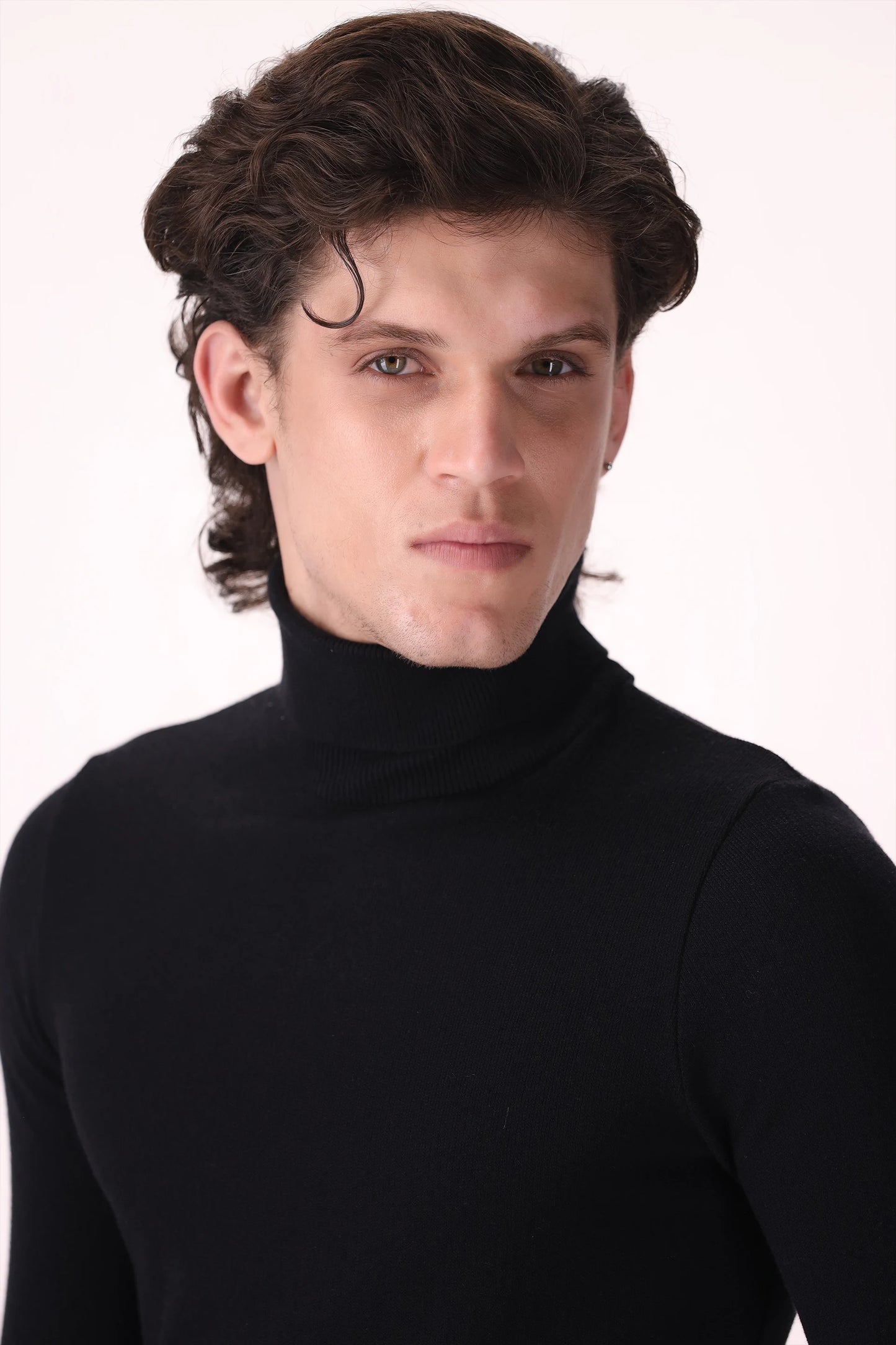 Extra Fine Roll Neck Sweater - Cougar Clothing
