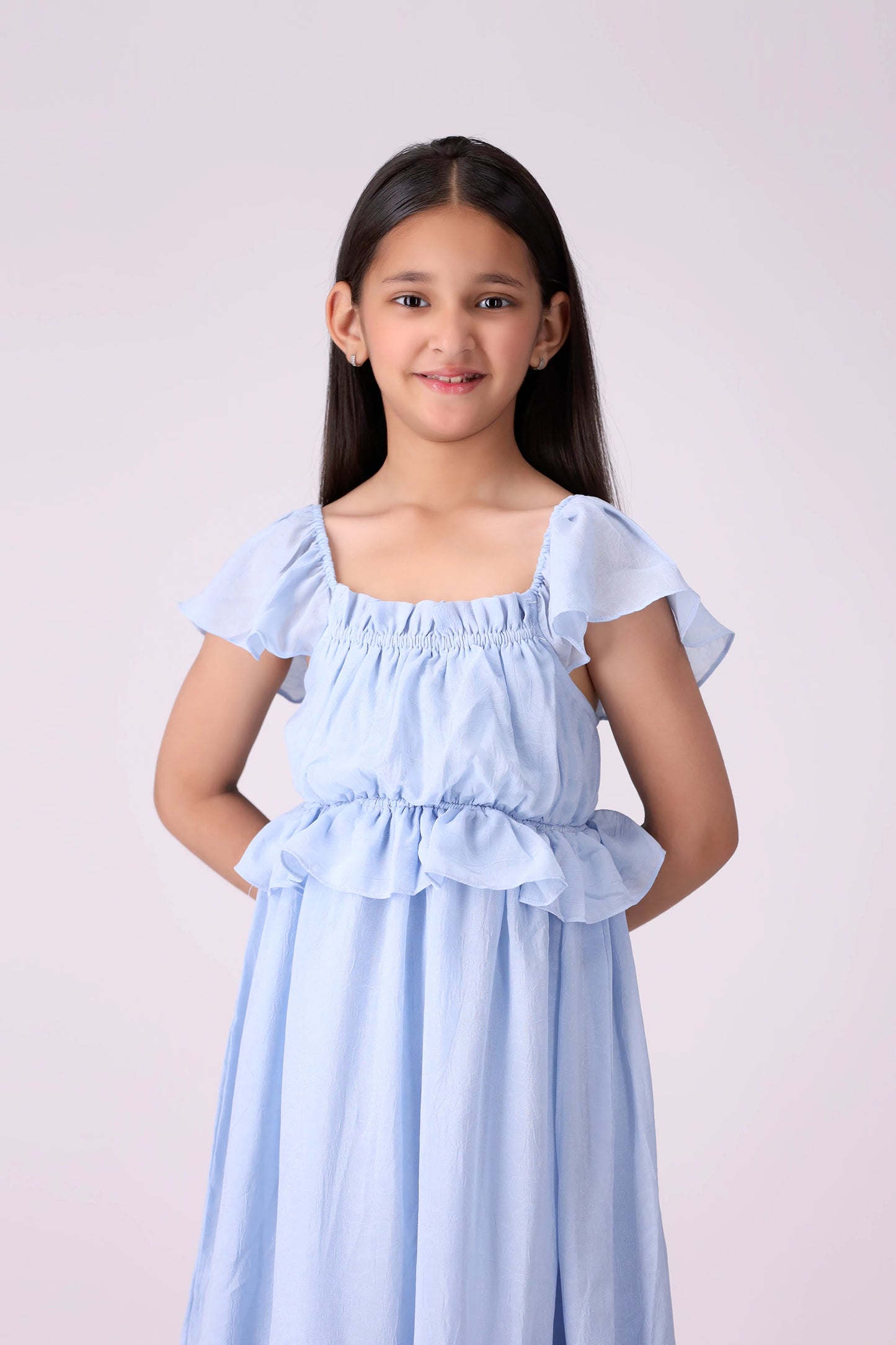 Ruffle Dress - Cougar Clothing