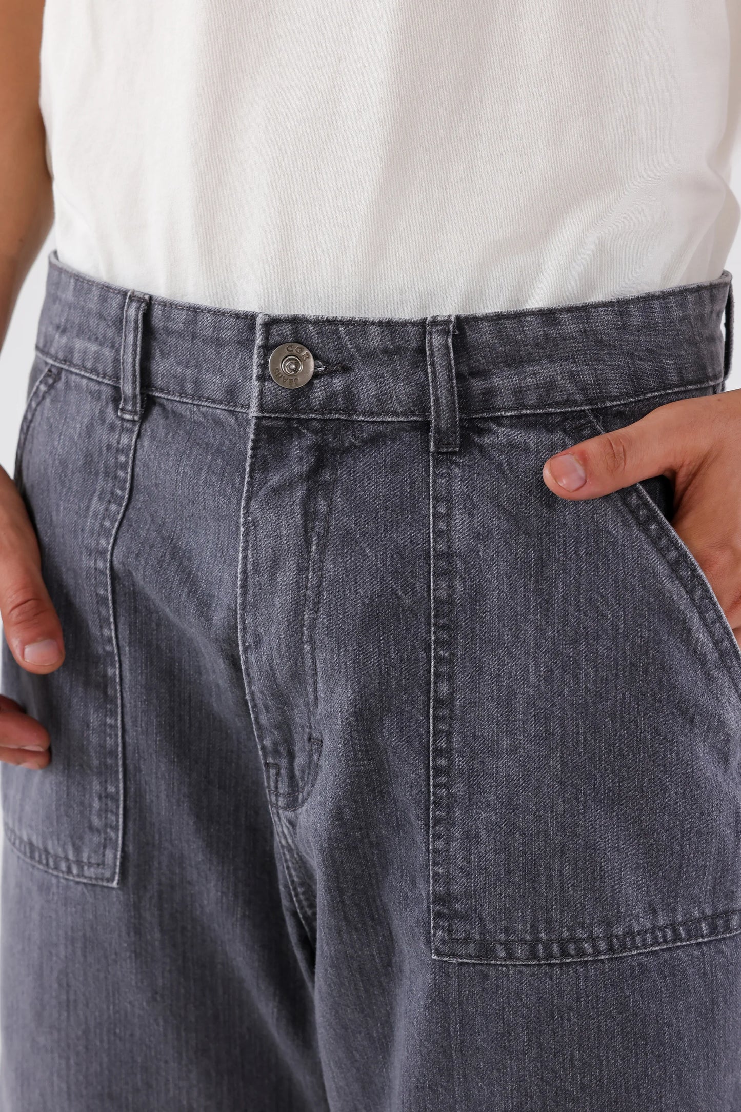 Relaxed Fit Denim Shorts - Cougar Clothing