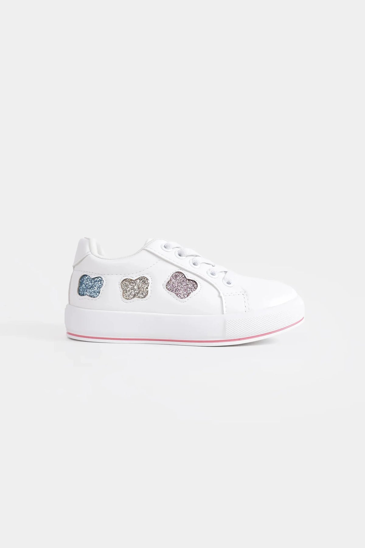 Glitter Bloom Sneakers - Cougar Clothing