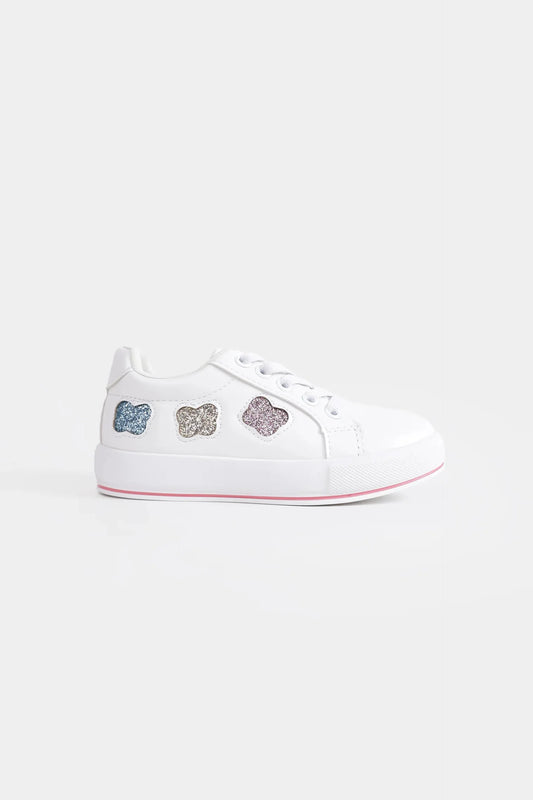 Glitter Bloom Sneakers - Cougar Clothing