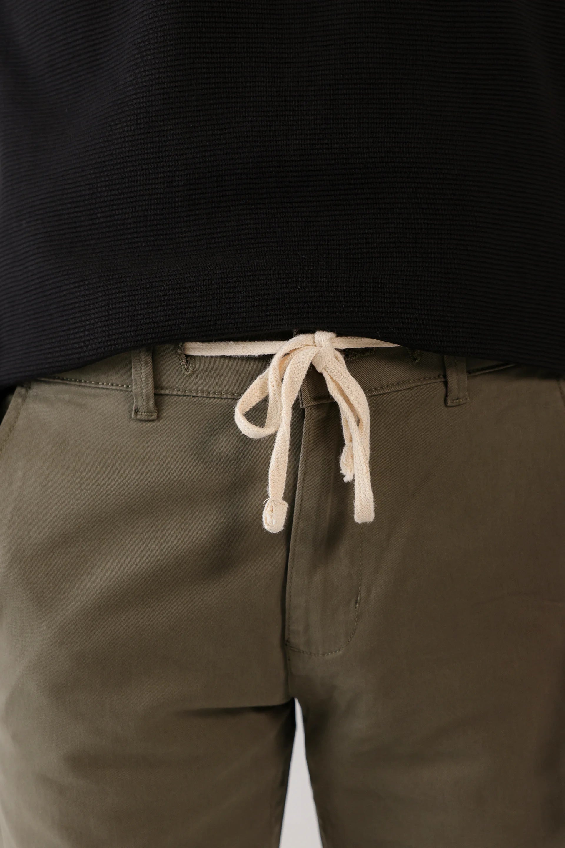 Drawcord Chino Pants - Cougar Clothing