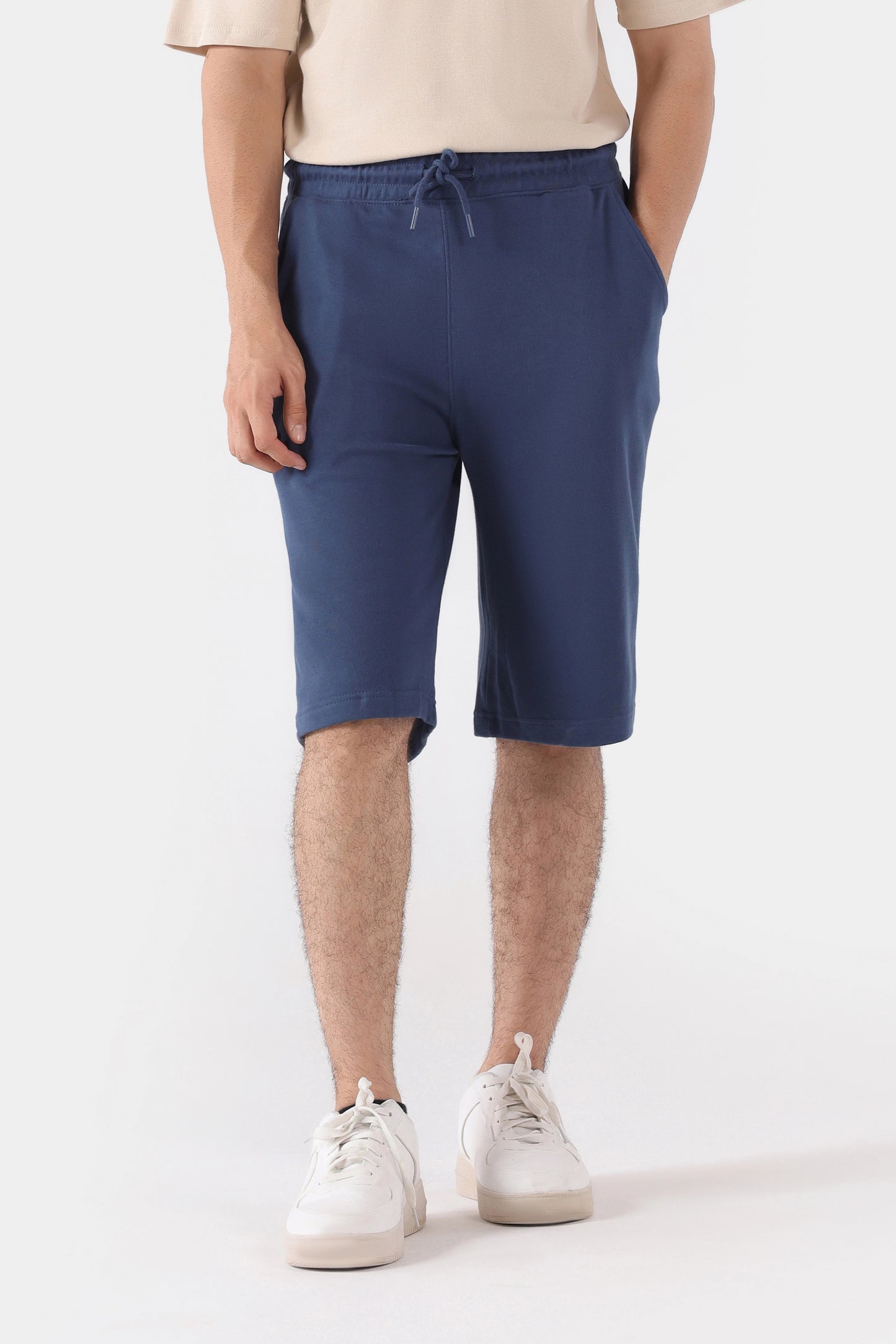 Relaxed Fit Knit Shorts - Cougar Clothing