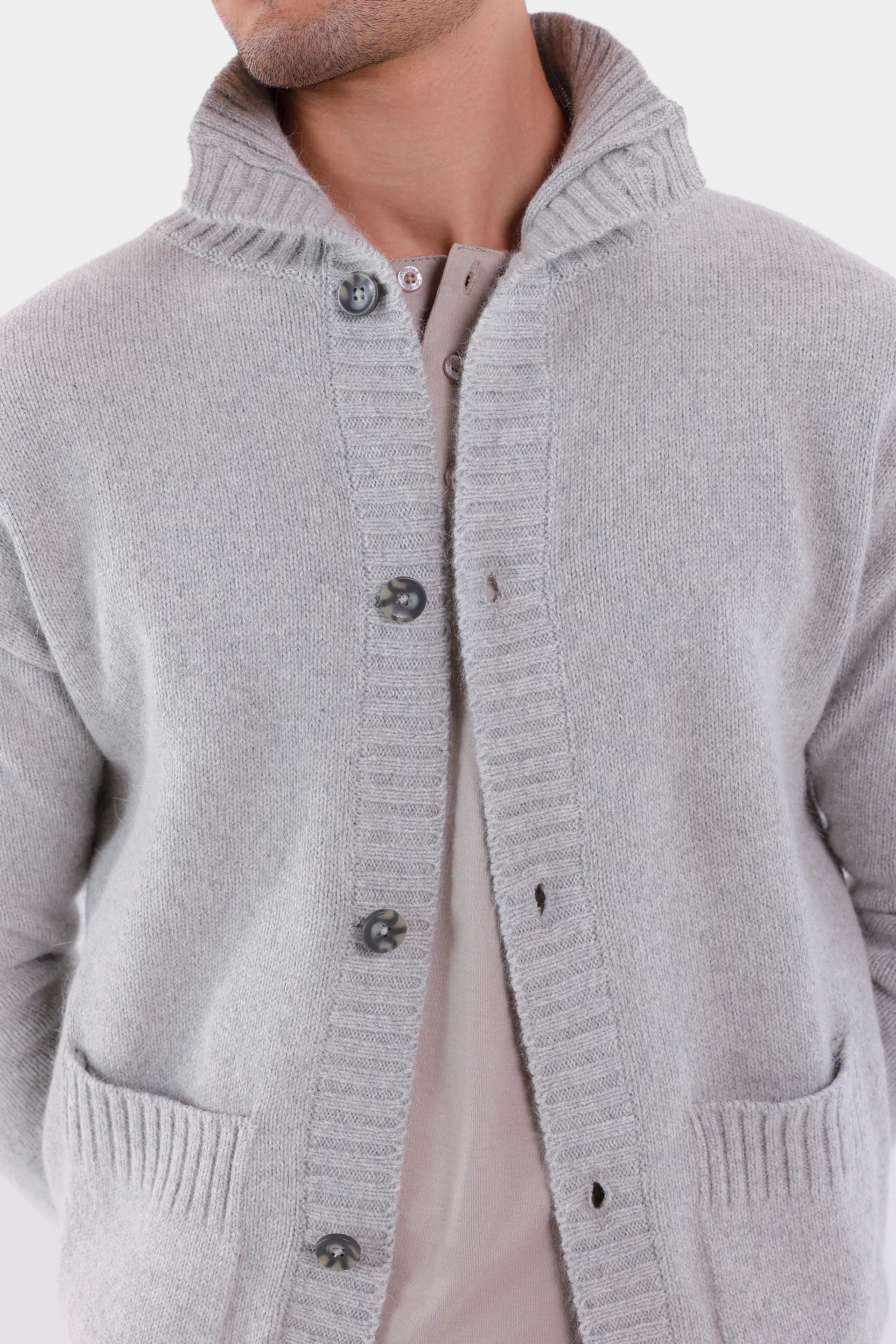 Button-Front Cardigan - Cougar Clothing