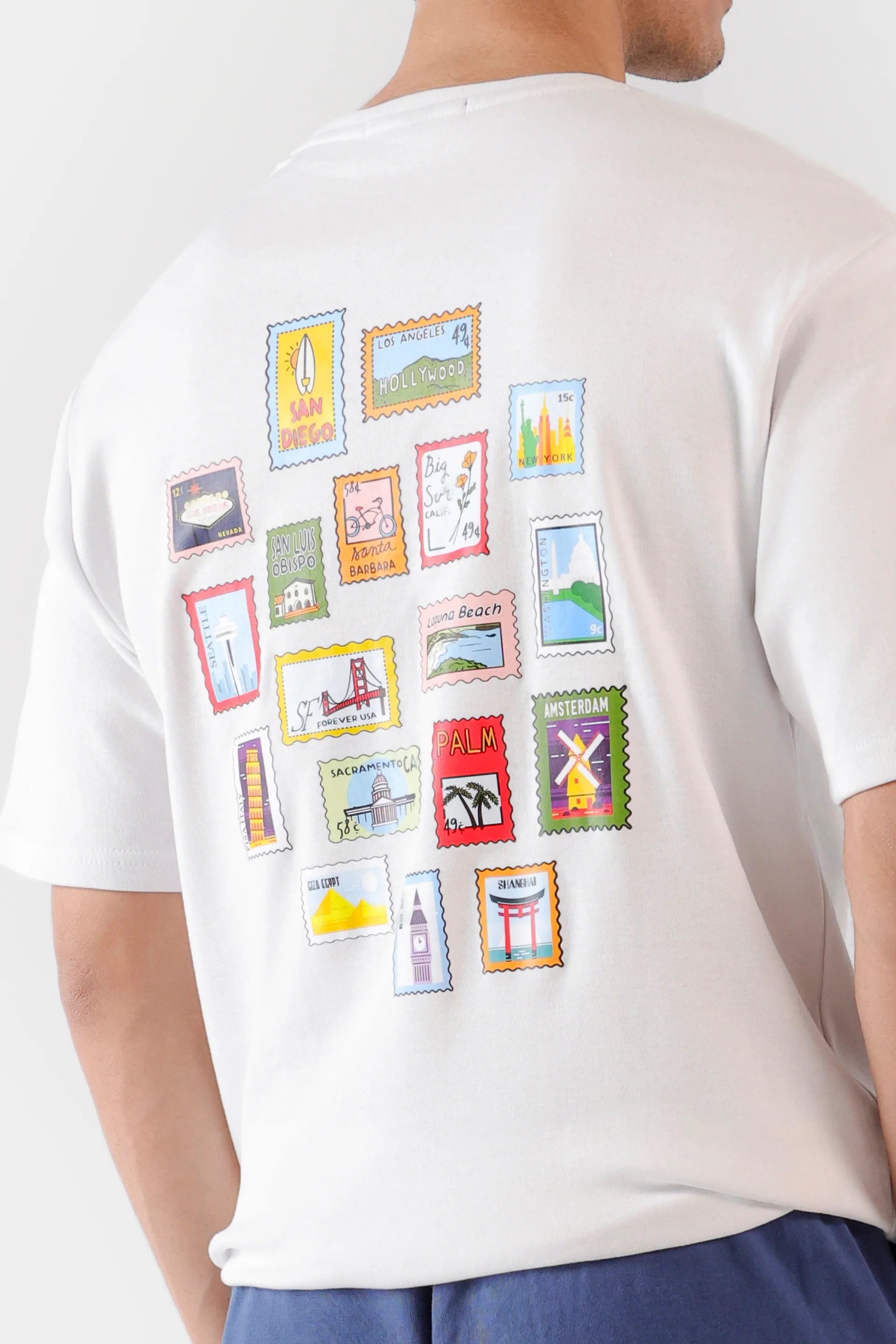 Stamp Story Graphic T-Shirt - Cougar Clothing