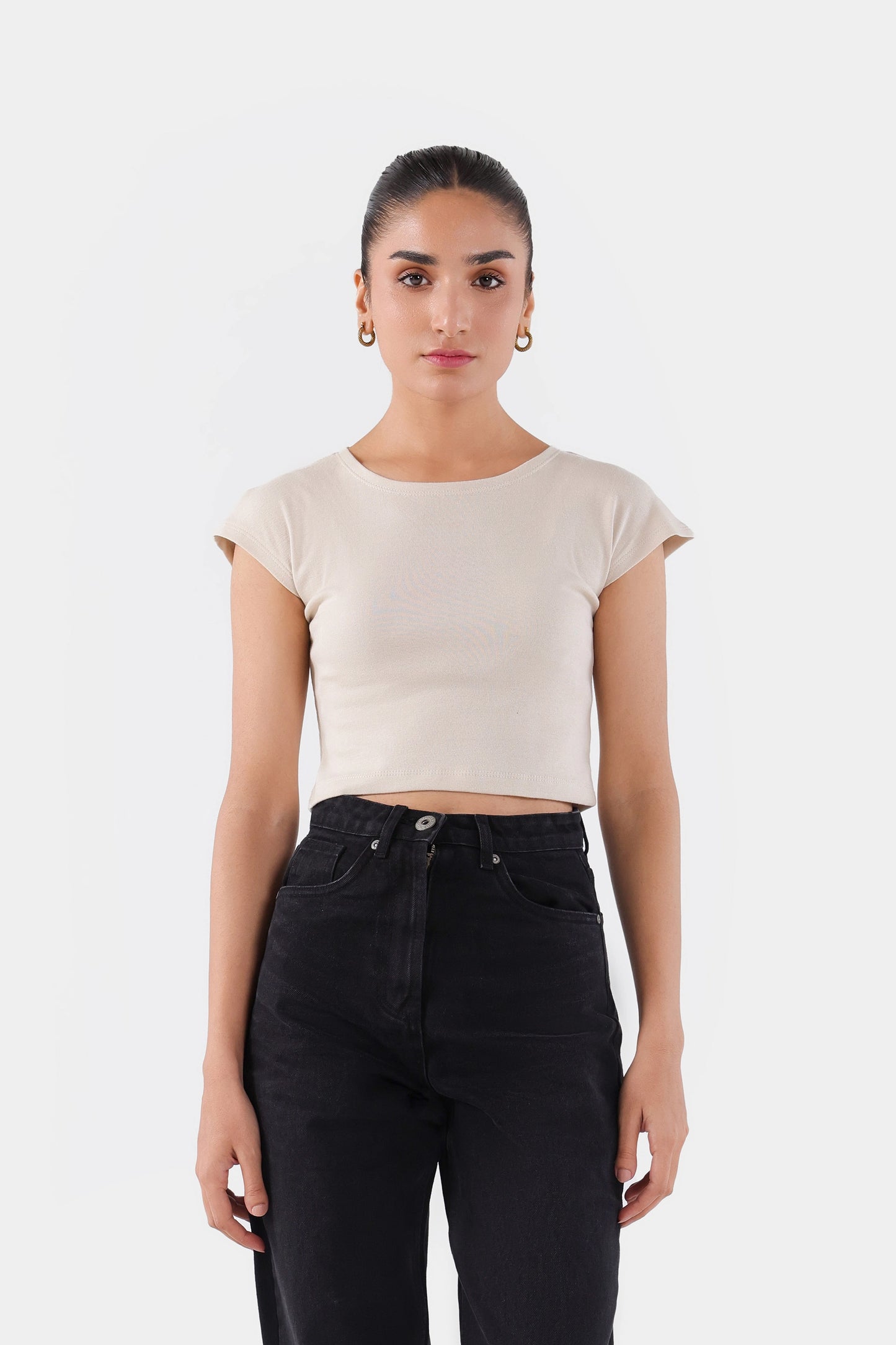 Frayed Hem Straight Fit Jeans - Cougar Clothing