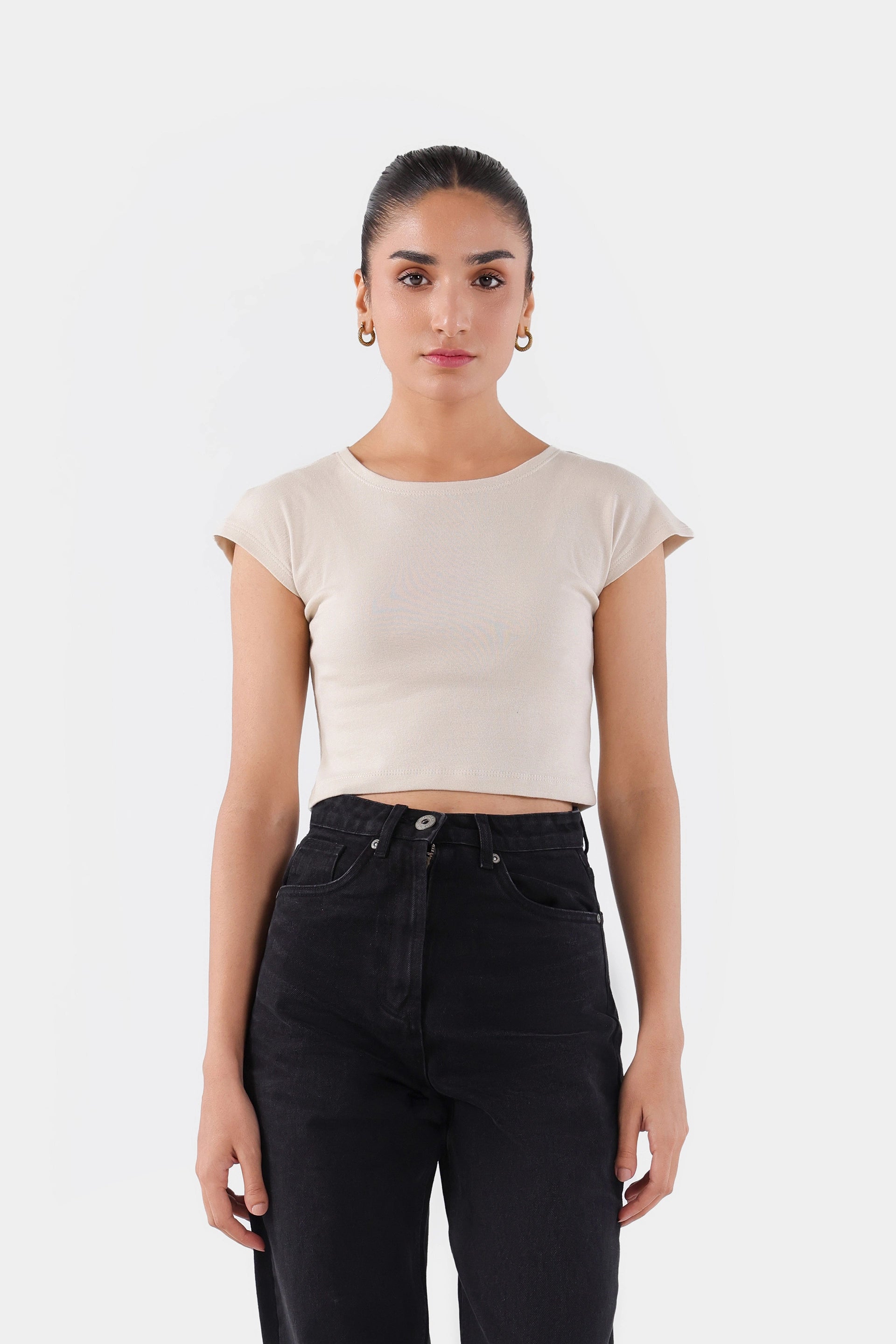 Frayed Hem Straight Fit Jeans - Cougar Clothing
