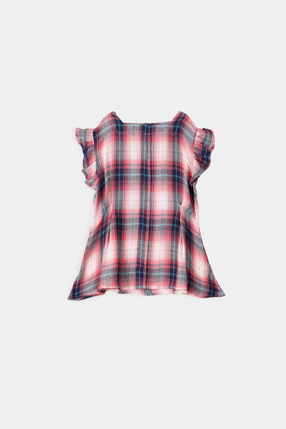 Yarn Dyed Linen Dress - Cougar Clothing