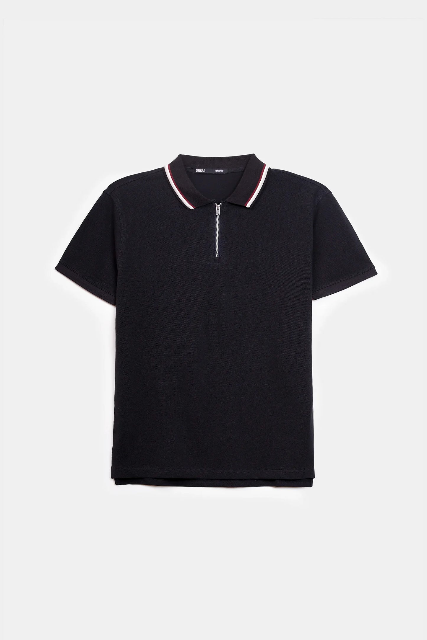Zipper Tipping Polo - Cougar Clothing