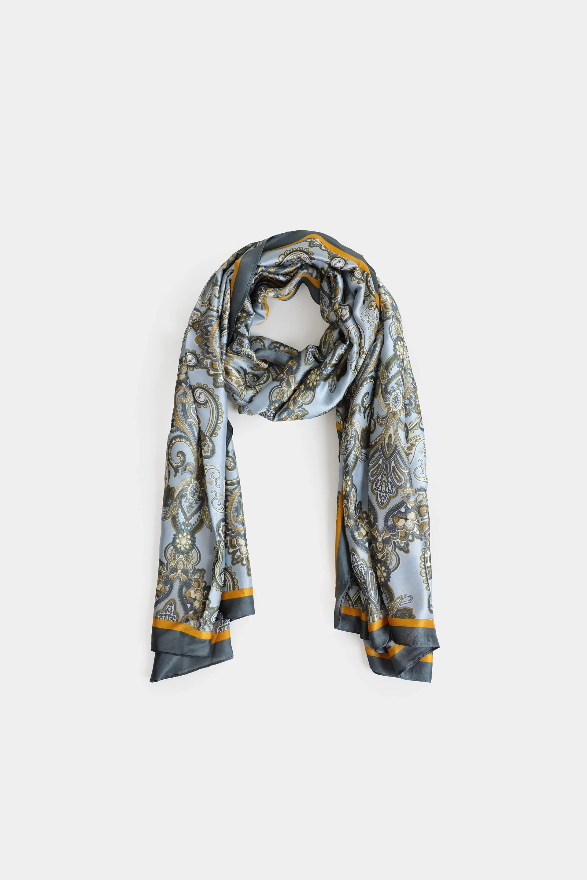 Silk Printed Scarf - Cougar Clothing