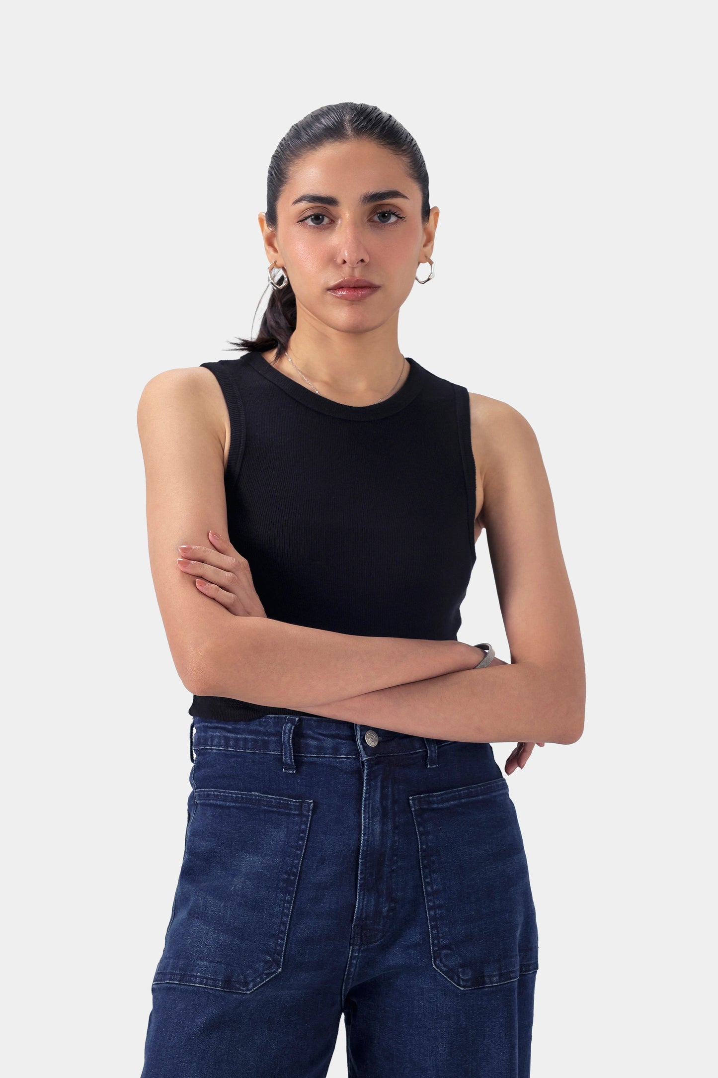 Scoop Neck Tank Top - Cougar Clothing