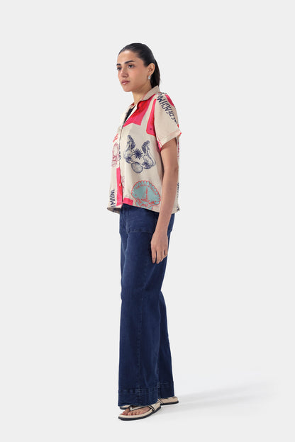 Charmeuse Silk Shirt - Cougar Clothing