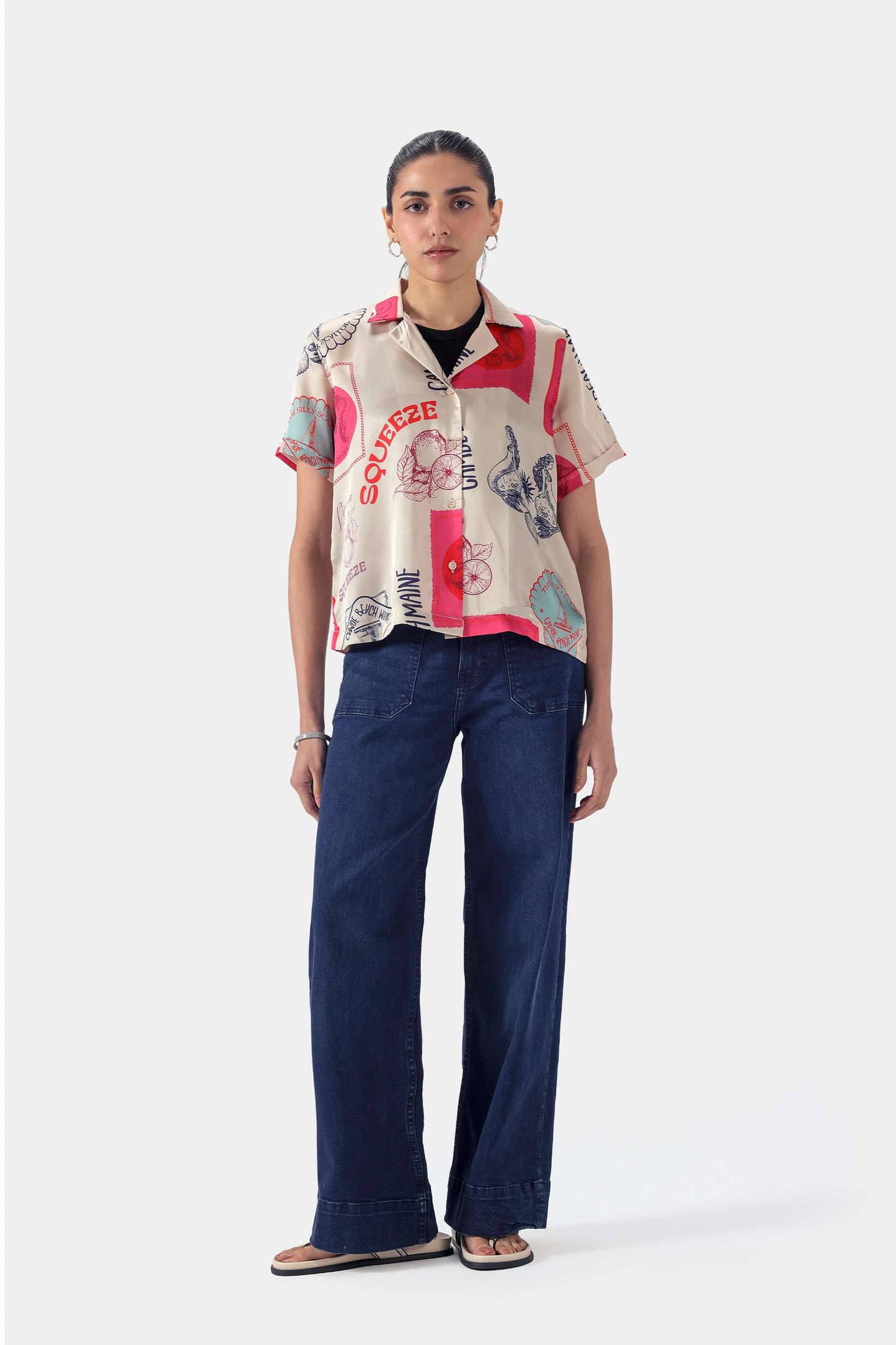 Charmeuse Silk Shirt - Cougar Clothing
