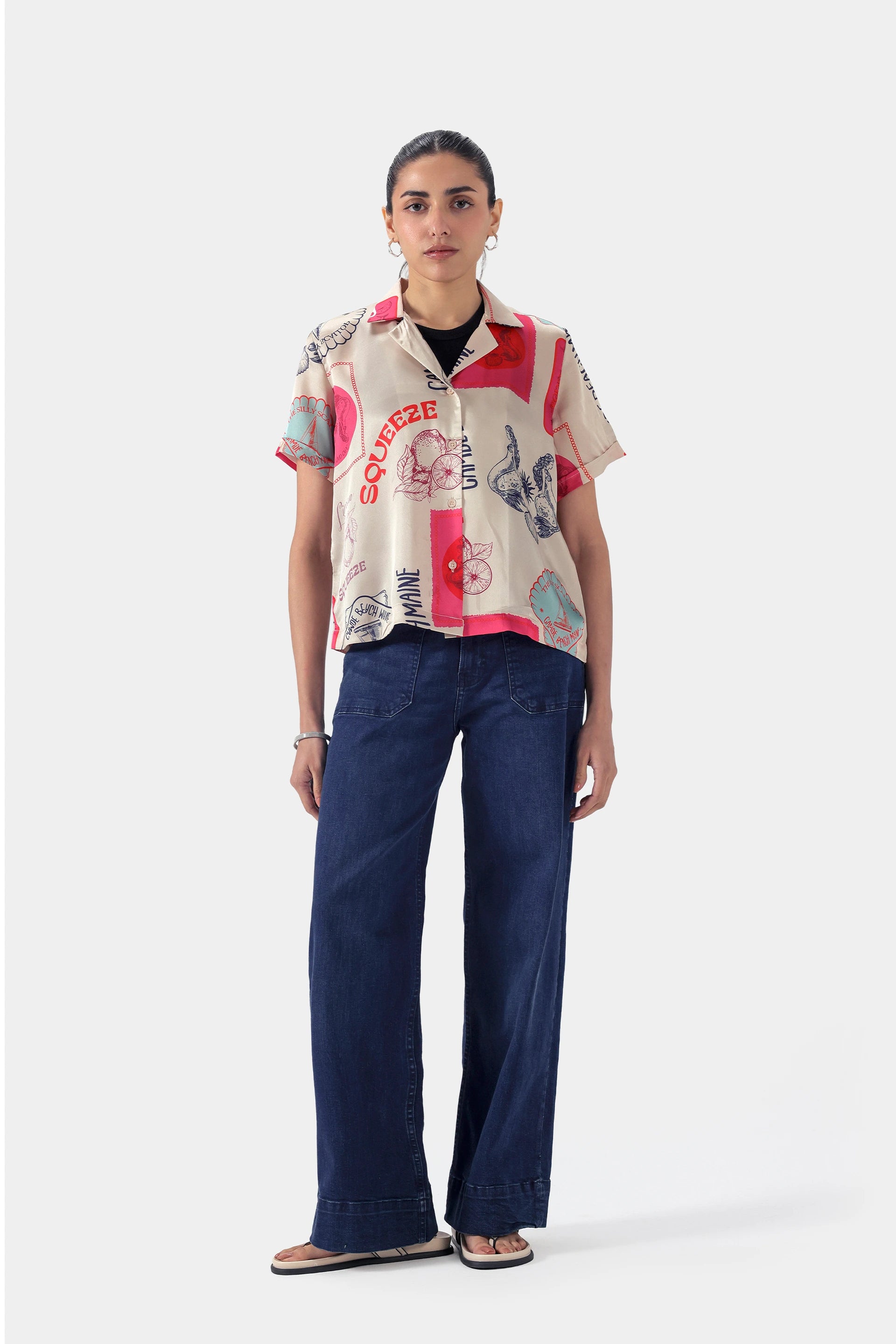 Charmeuse Silk Shirt - Cougar Clothing