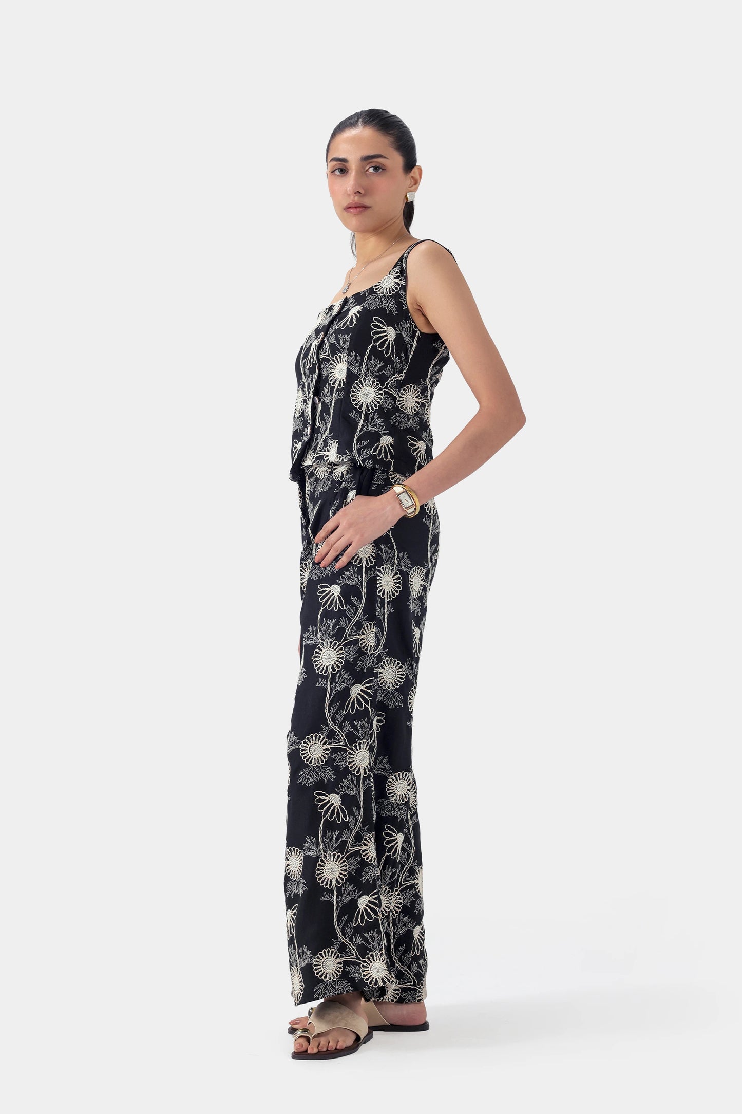 Embroidered Jumpsuit - Cougar Clothing