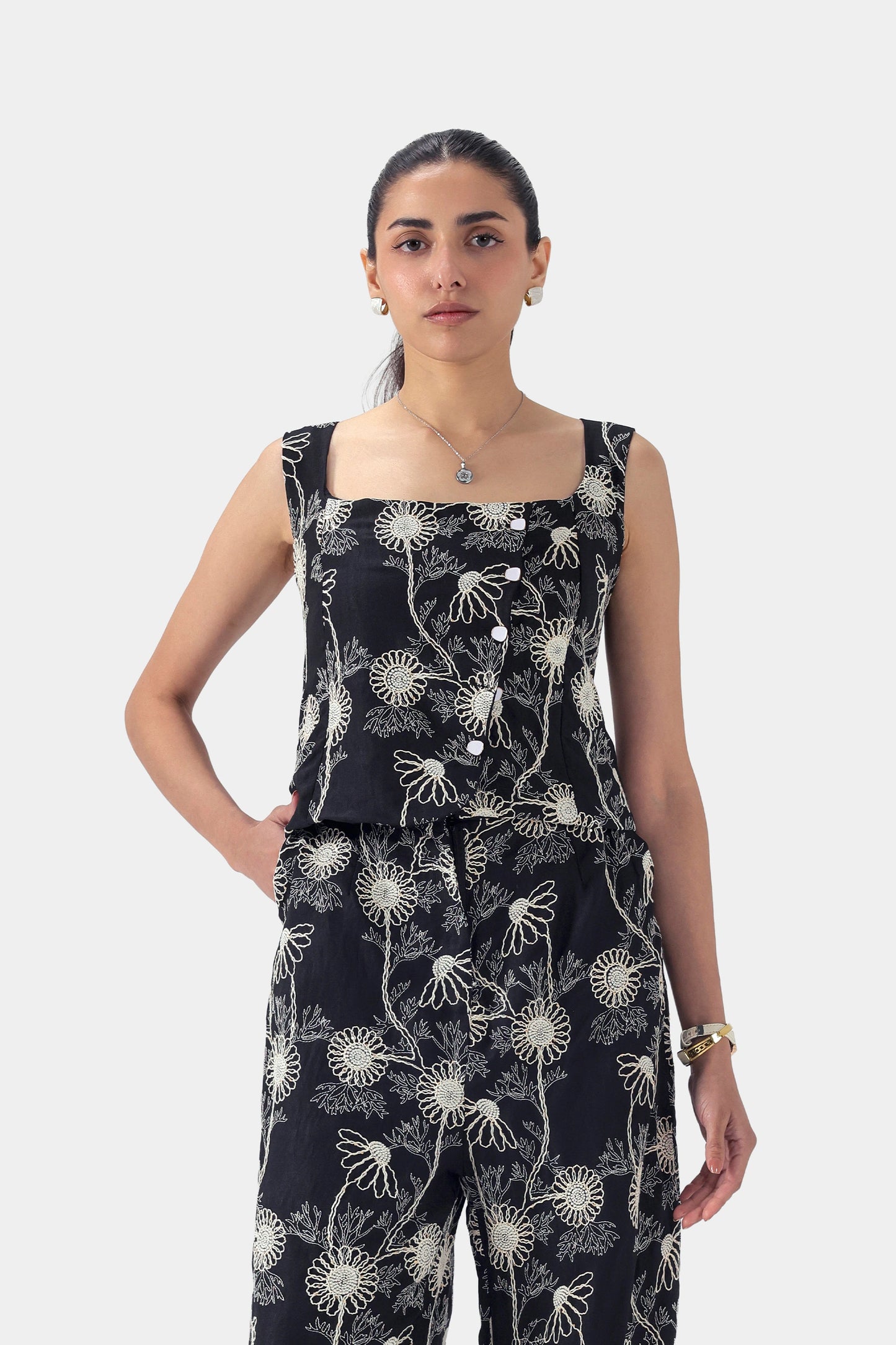 Embroidered Jumpsuit - Cougar Clothing